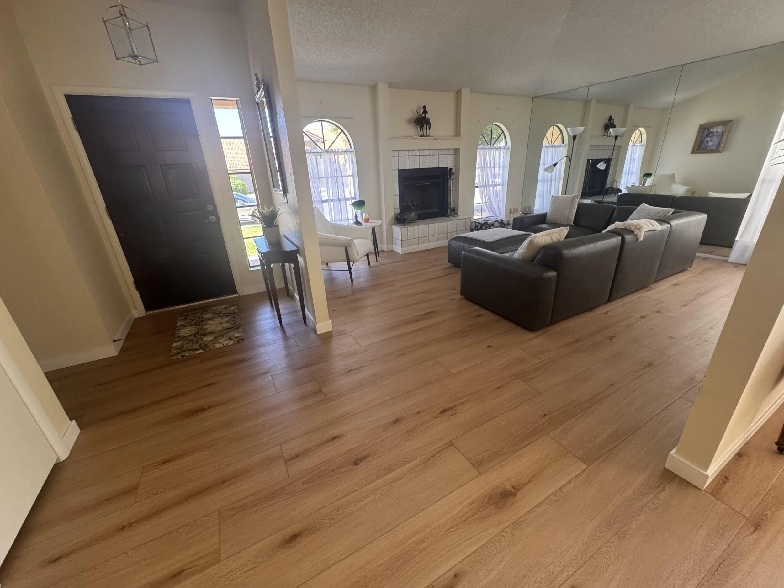 Luxury Vinyl Plank installation in Arrowhead Ranch.