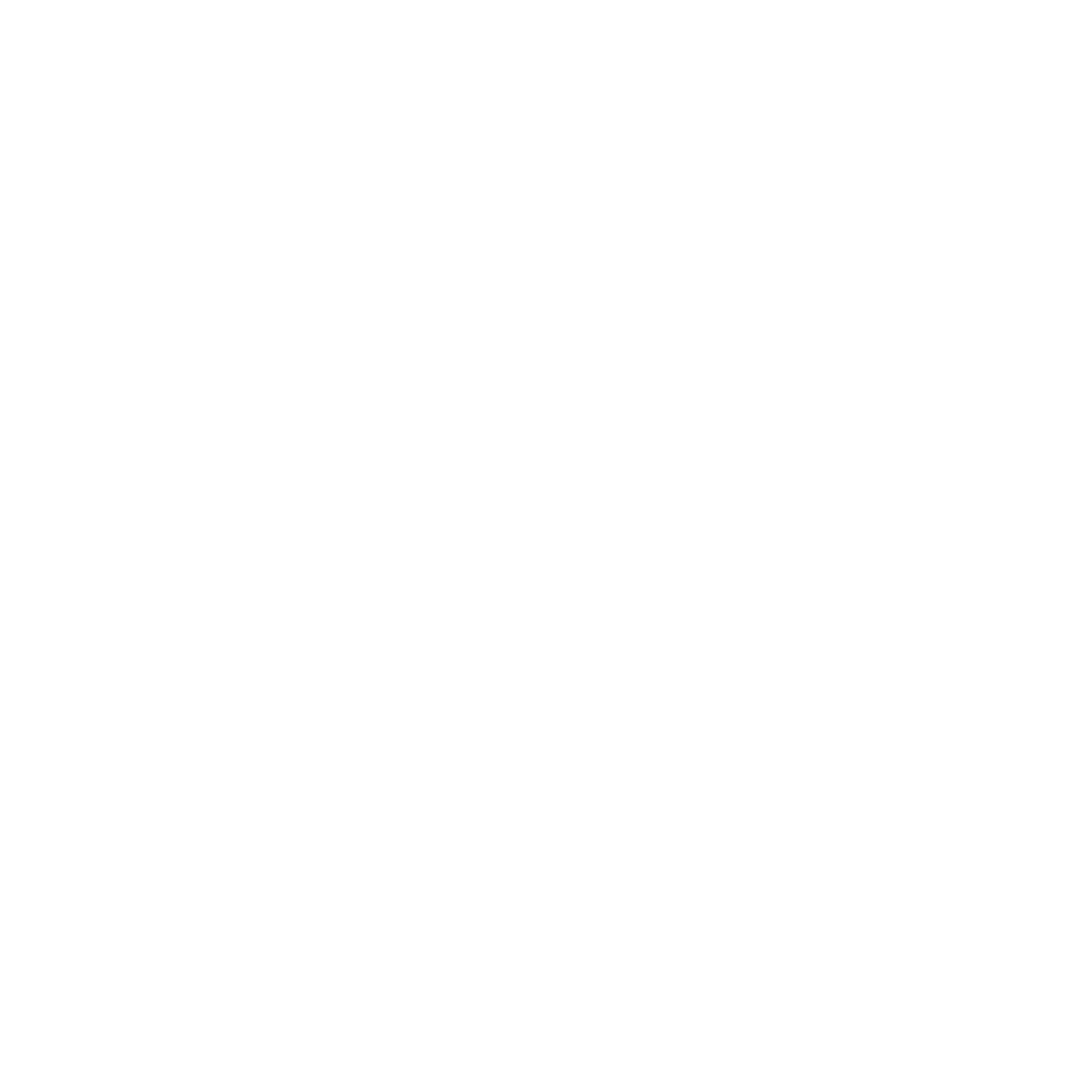 Black background with white geometric shapes forming an abstract design.