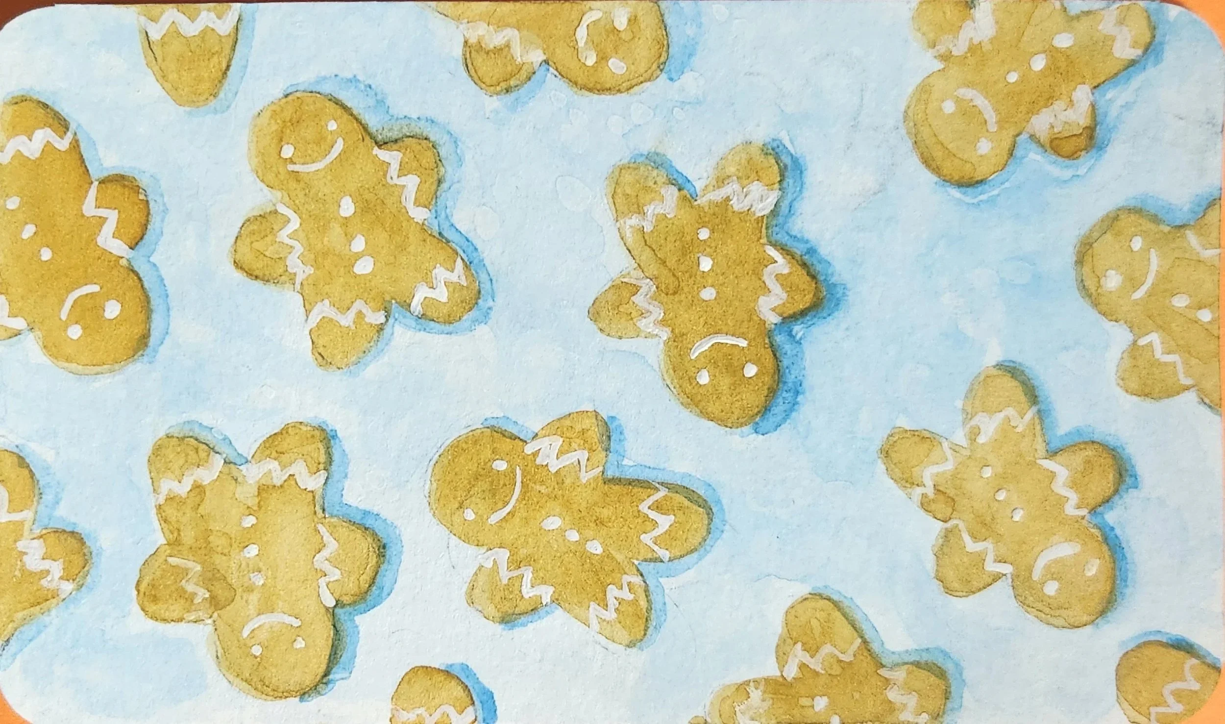 Christmas Card (Gingerbread)