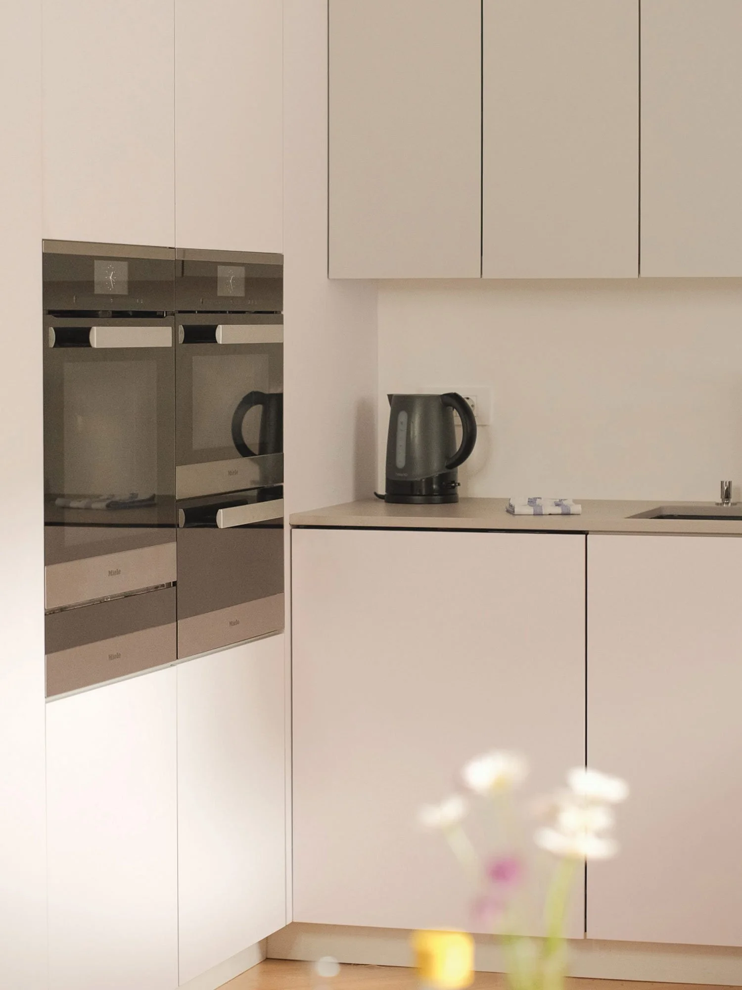 Klasična in parna pečica Miele.