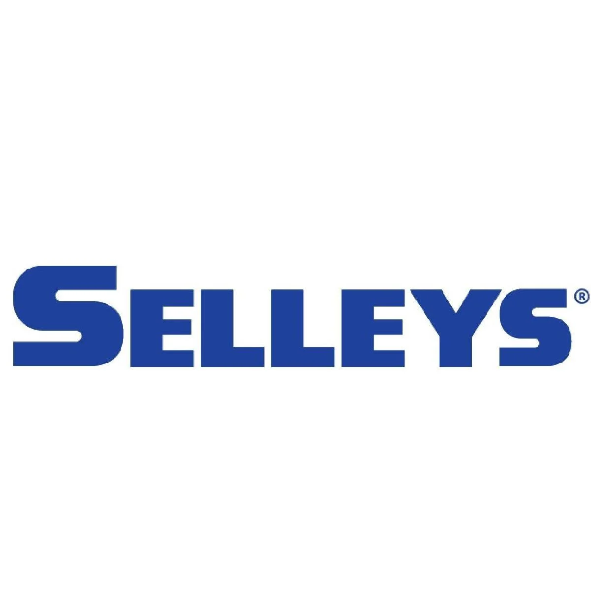 Selleys logo in blue text on a white background.