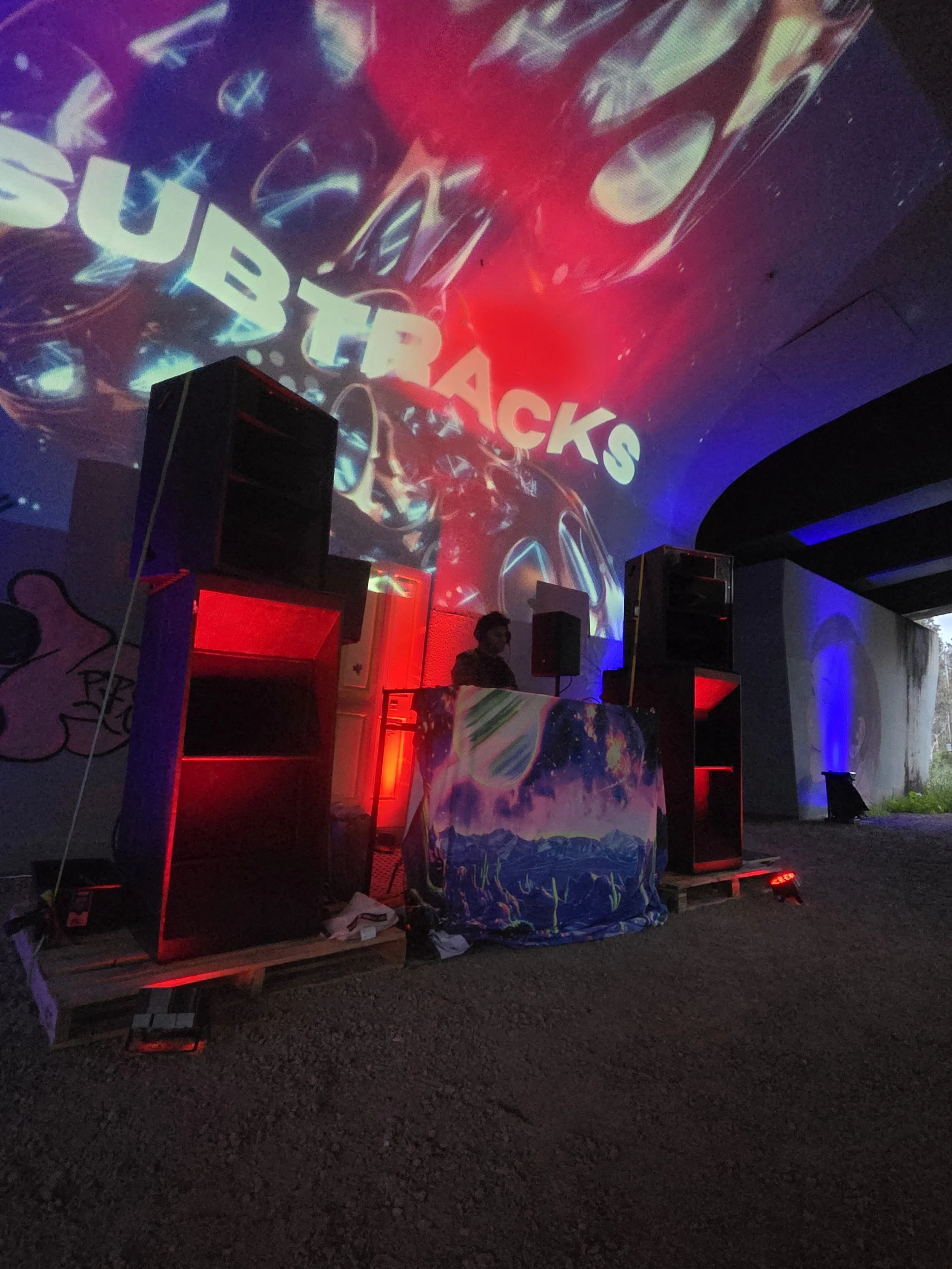 Turbosound PA system at the SubTracks event in Melbourne