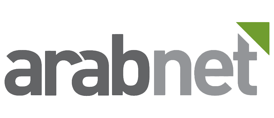 Logo of Archnet with green arrow in upper right corner.