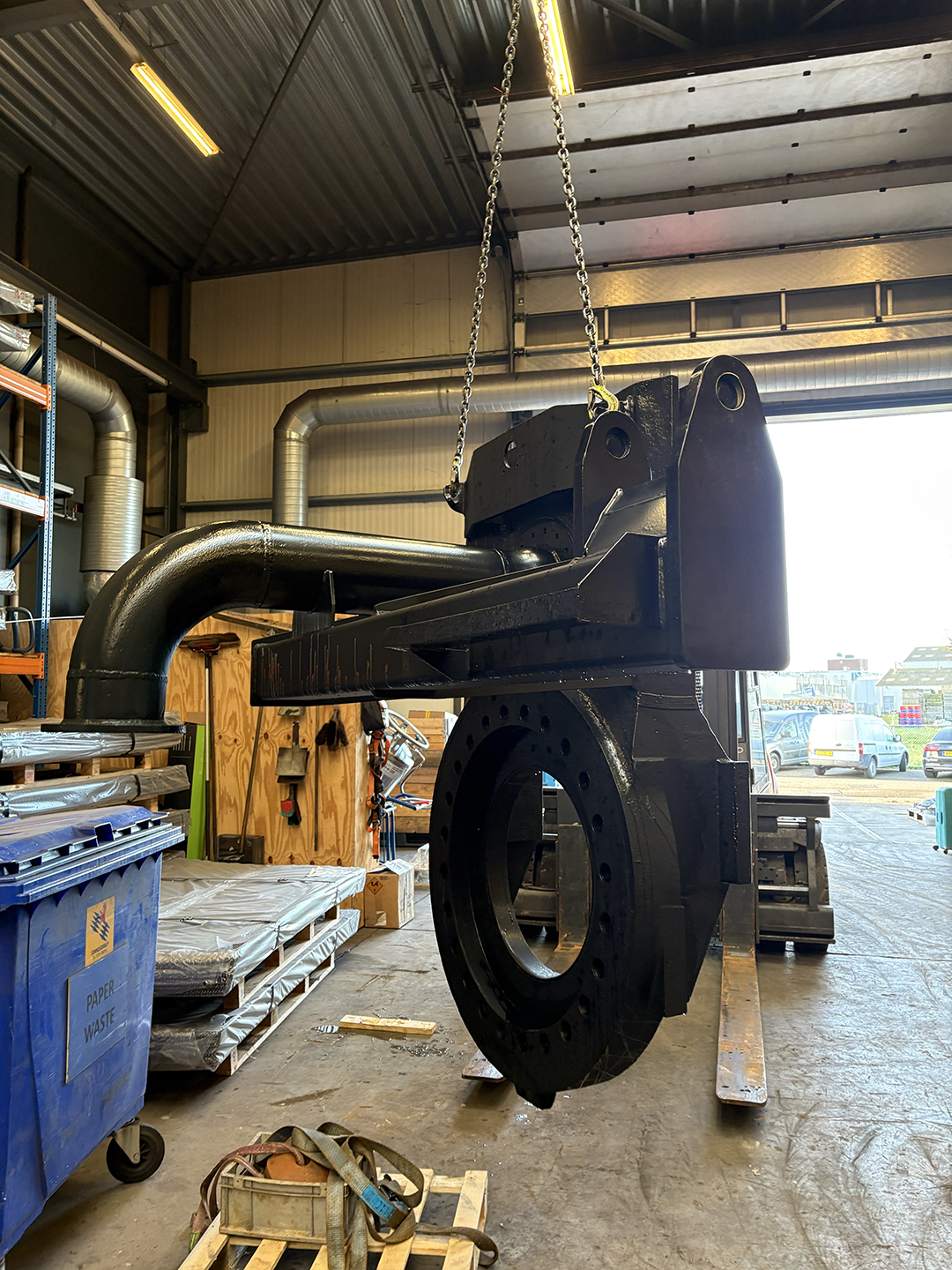 Revisie sledeplaat en frameconstructie