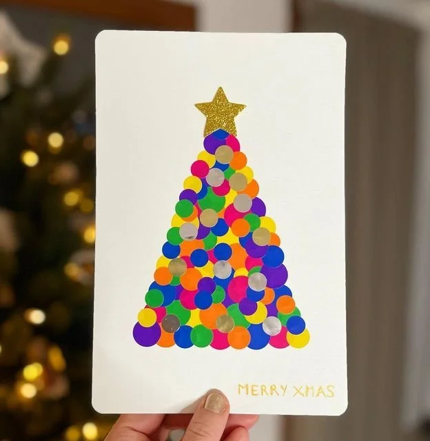 Atelier "Cartes de vœux" (du PS à GS)