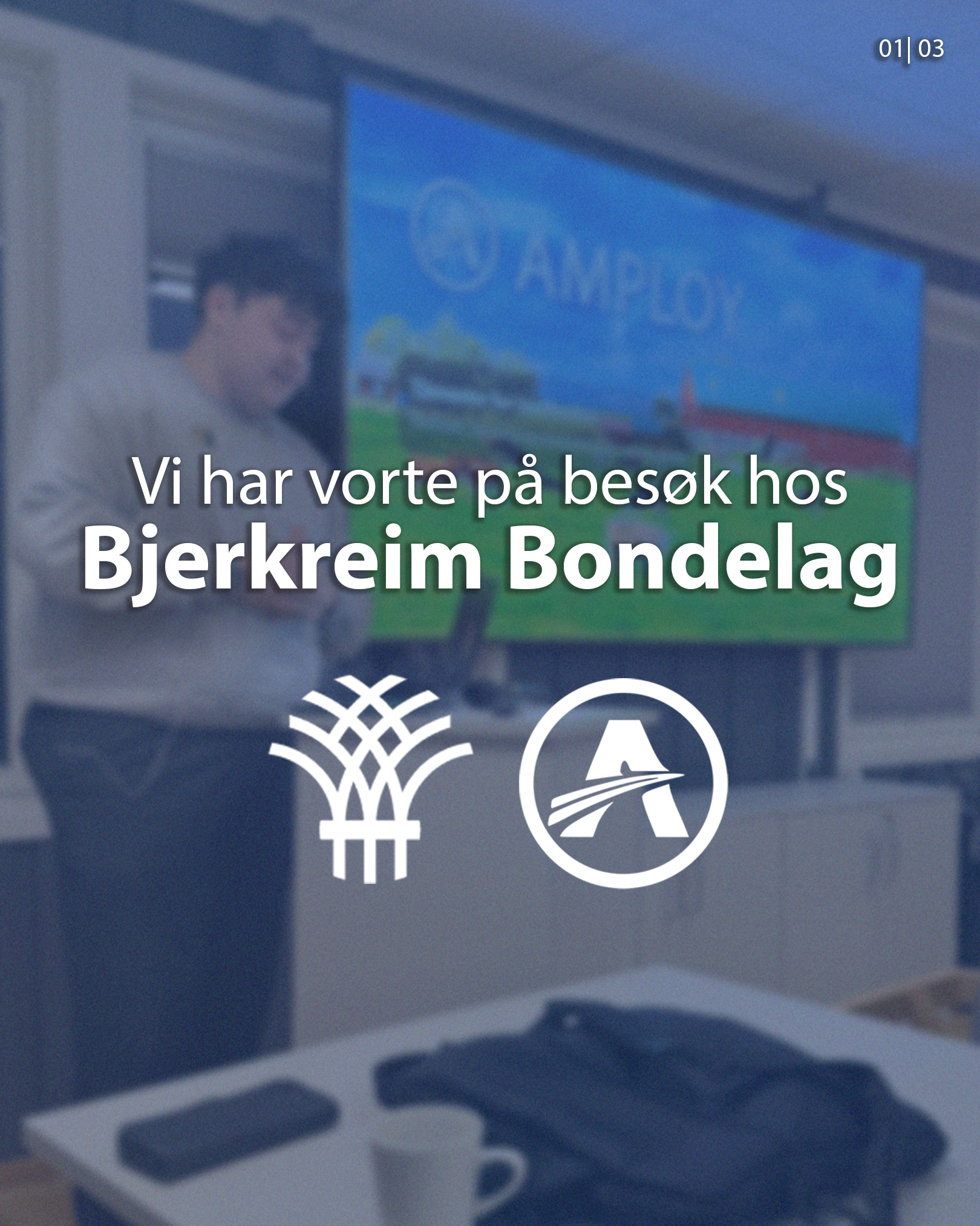 Amploy og Bjerkreim bondelag.