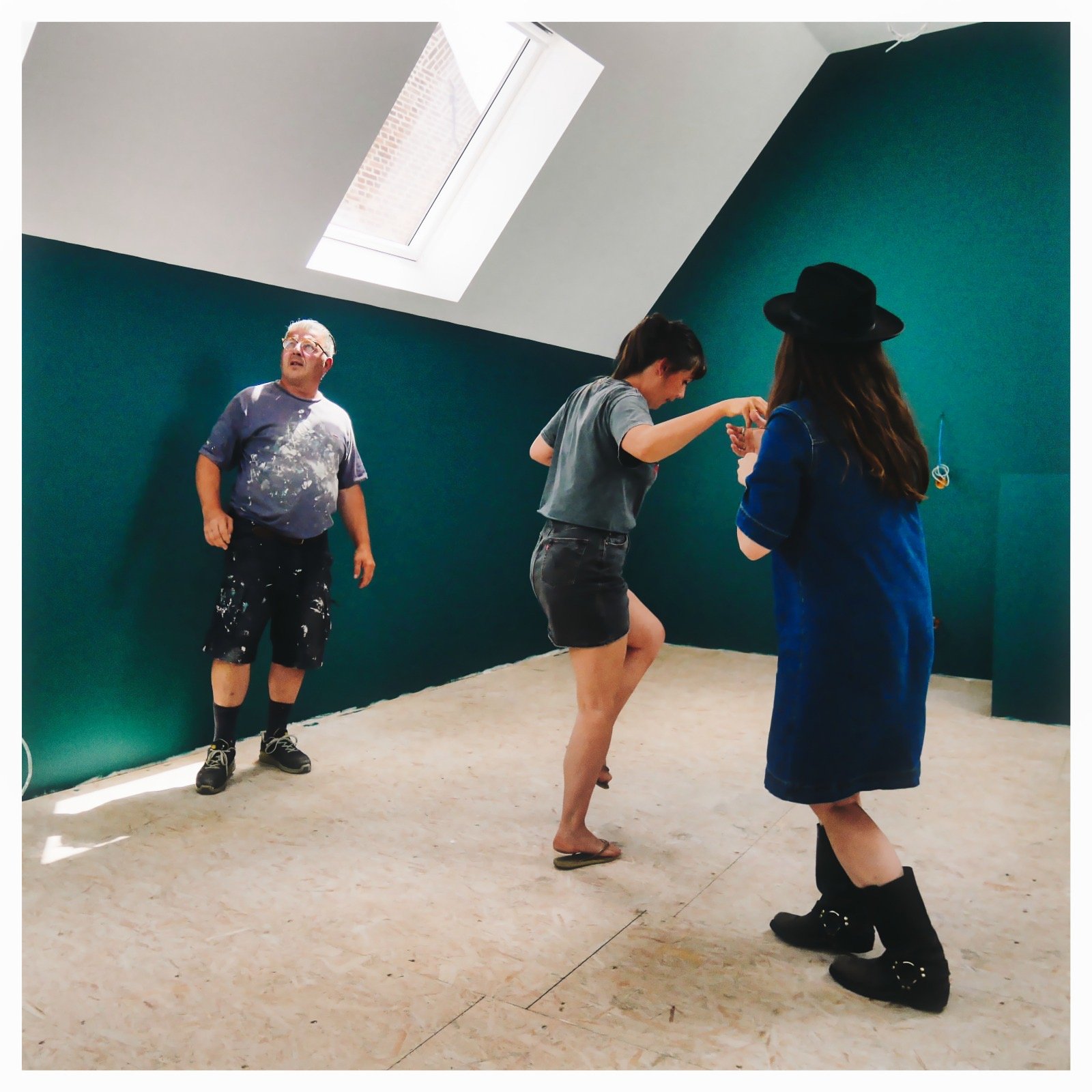 Lindy Hop practice 