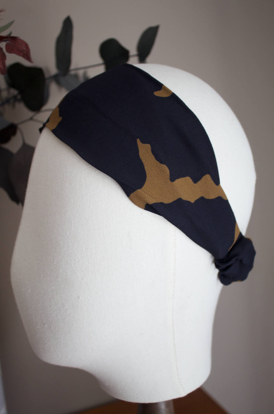 Bandeau bleu marine