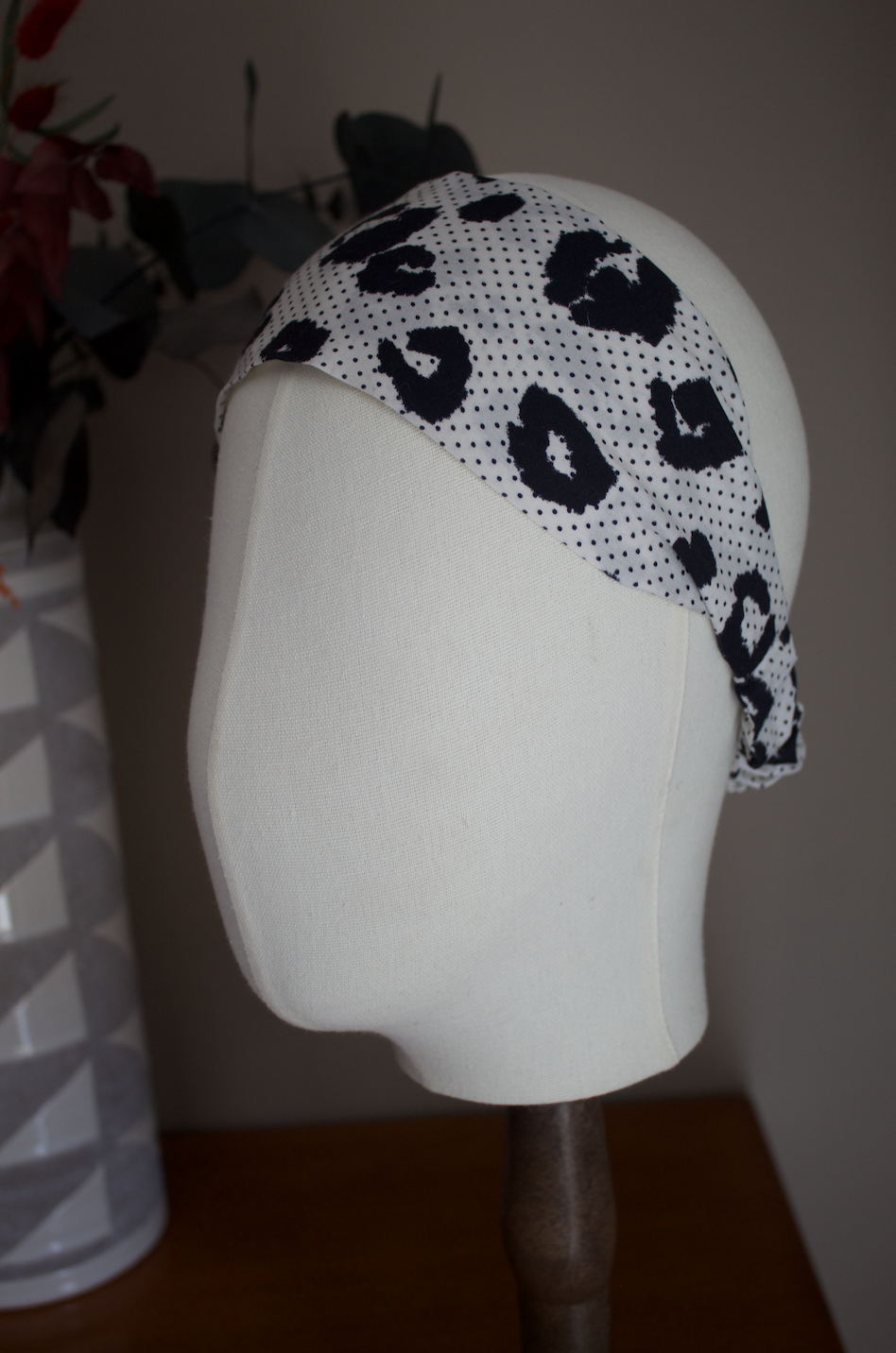 Bandeau léopard et pois