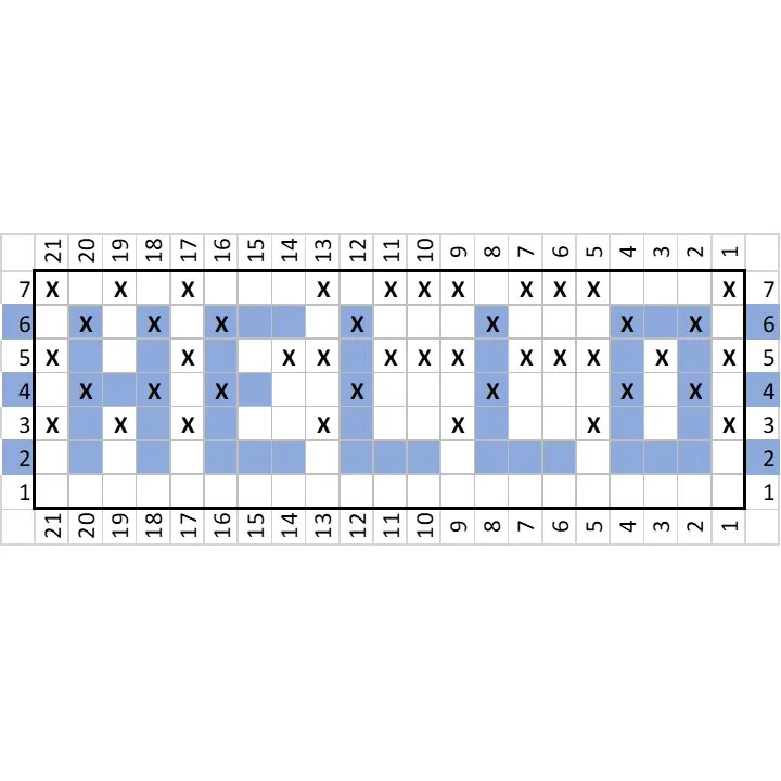 Reversible Mosaic Crochet