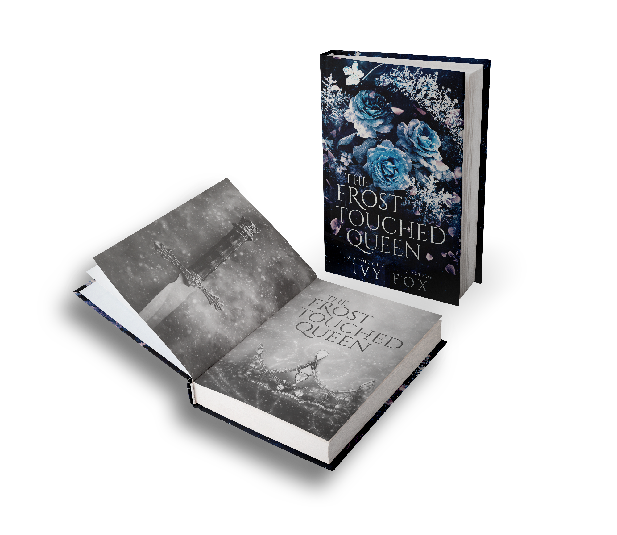 Hardcover of The Frost Touched Queen by Ivy Fox