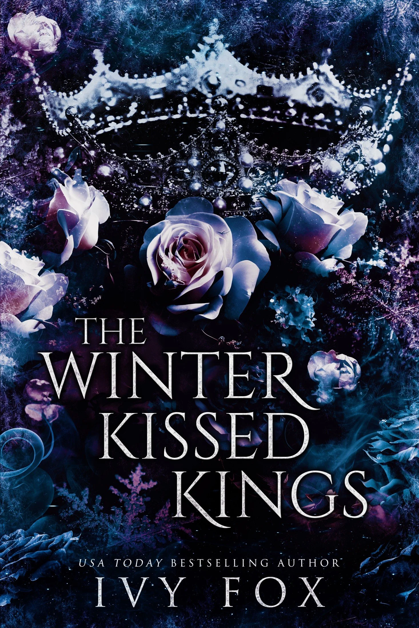 Book Cover of The Winter Kissed Kings by Ivy Fox