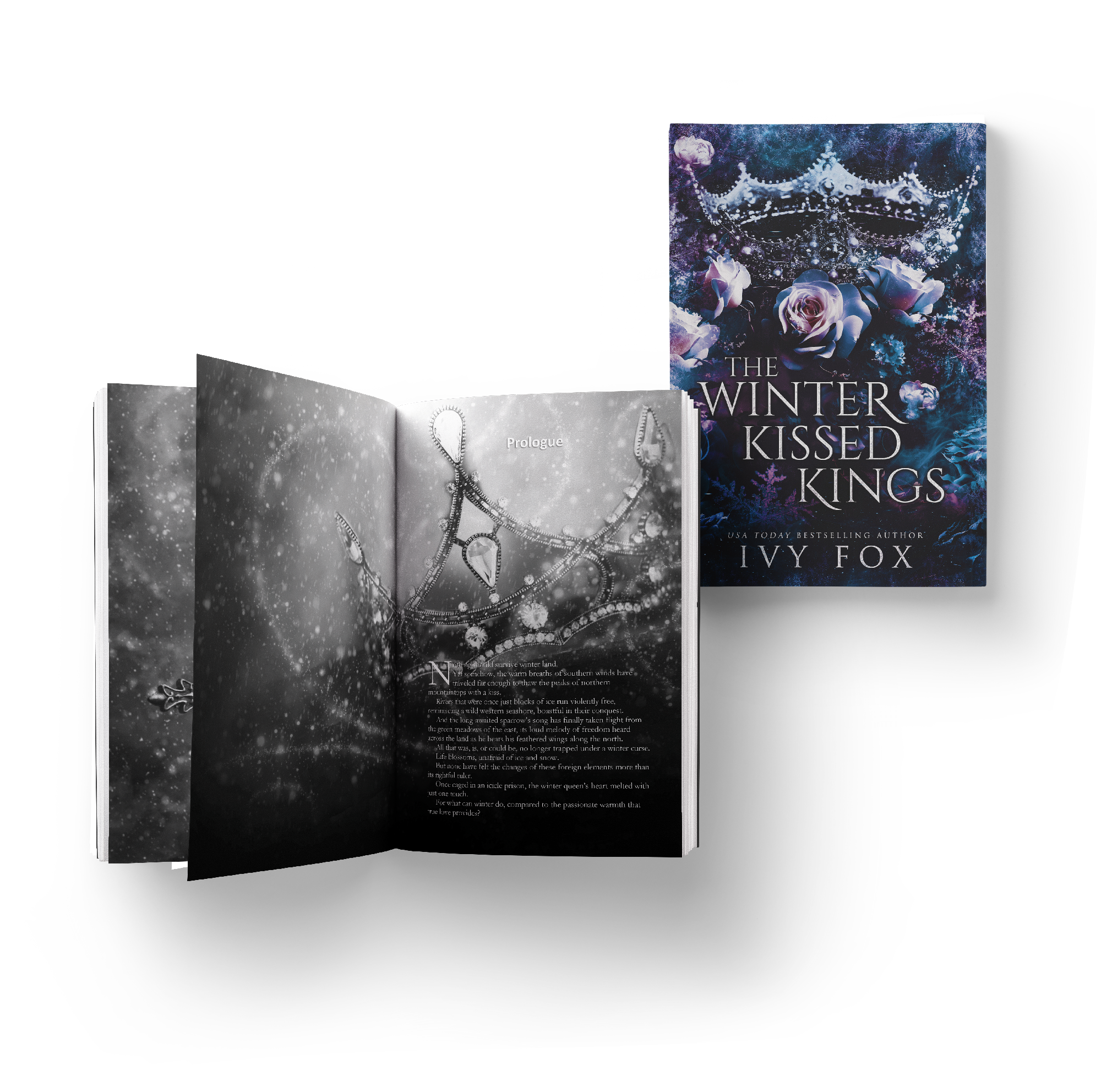 Paperback of The Winter Kissed Kings by Ivy Fox