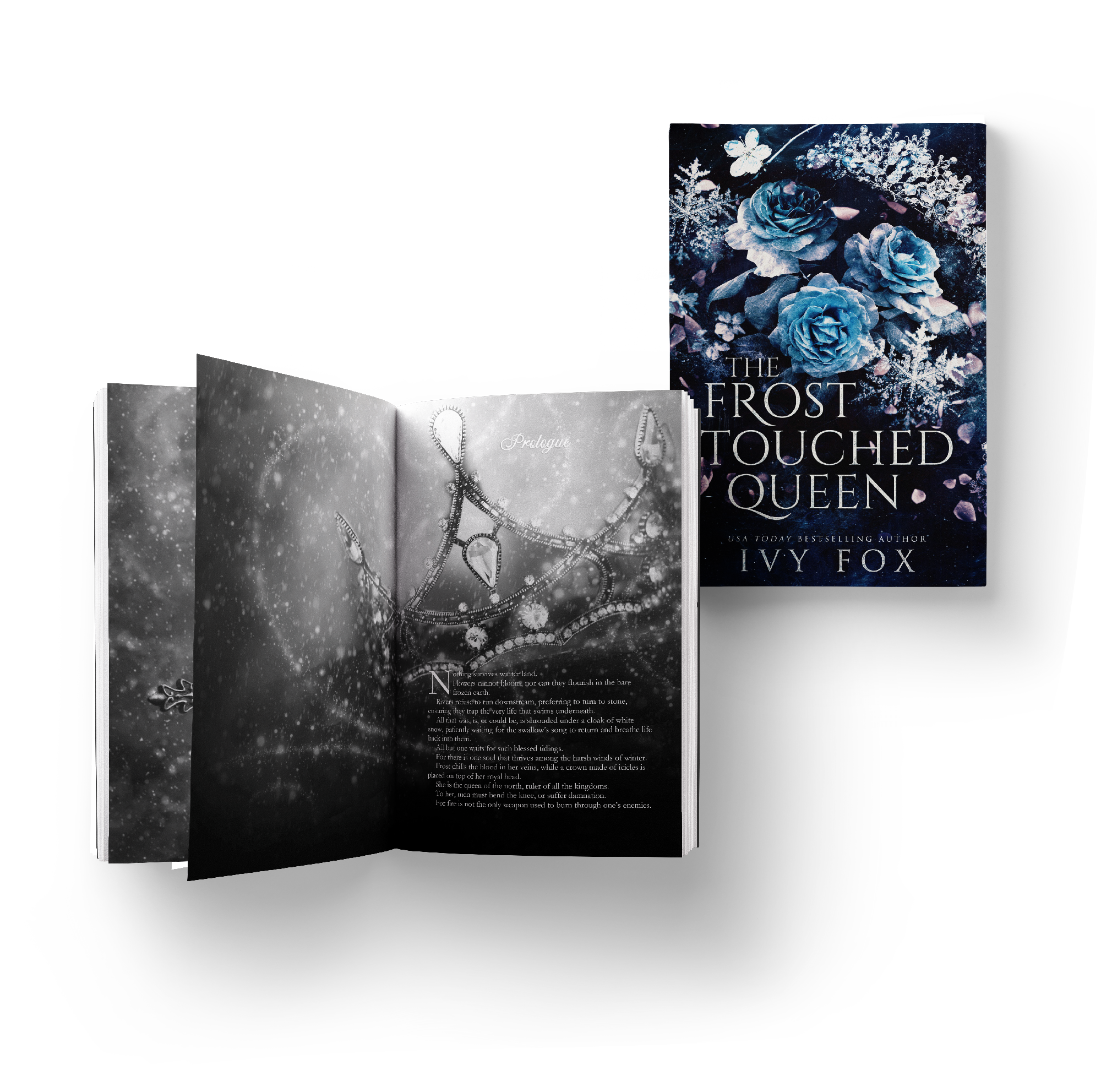 Paperback of The Frost Touched Queen by Ivy Fox