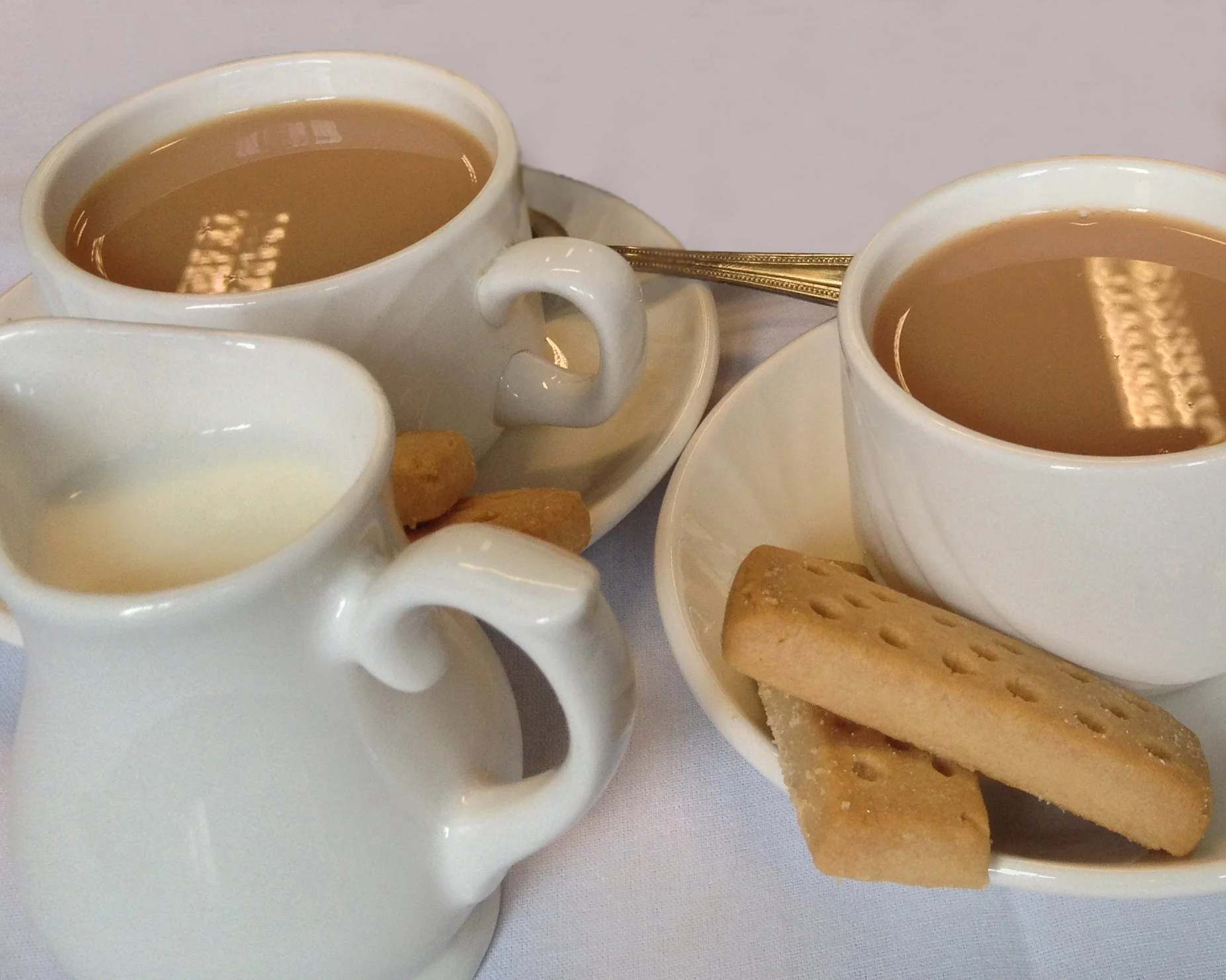 Offer guests a refreshing cup of tea or coffee