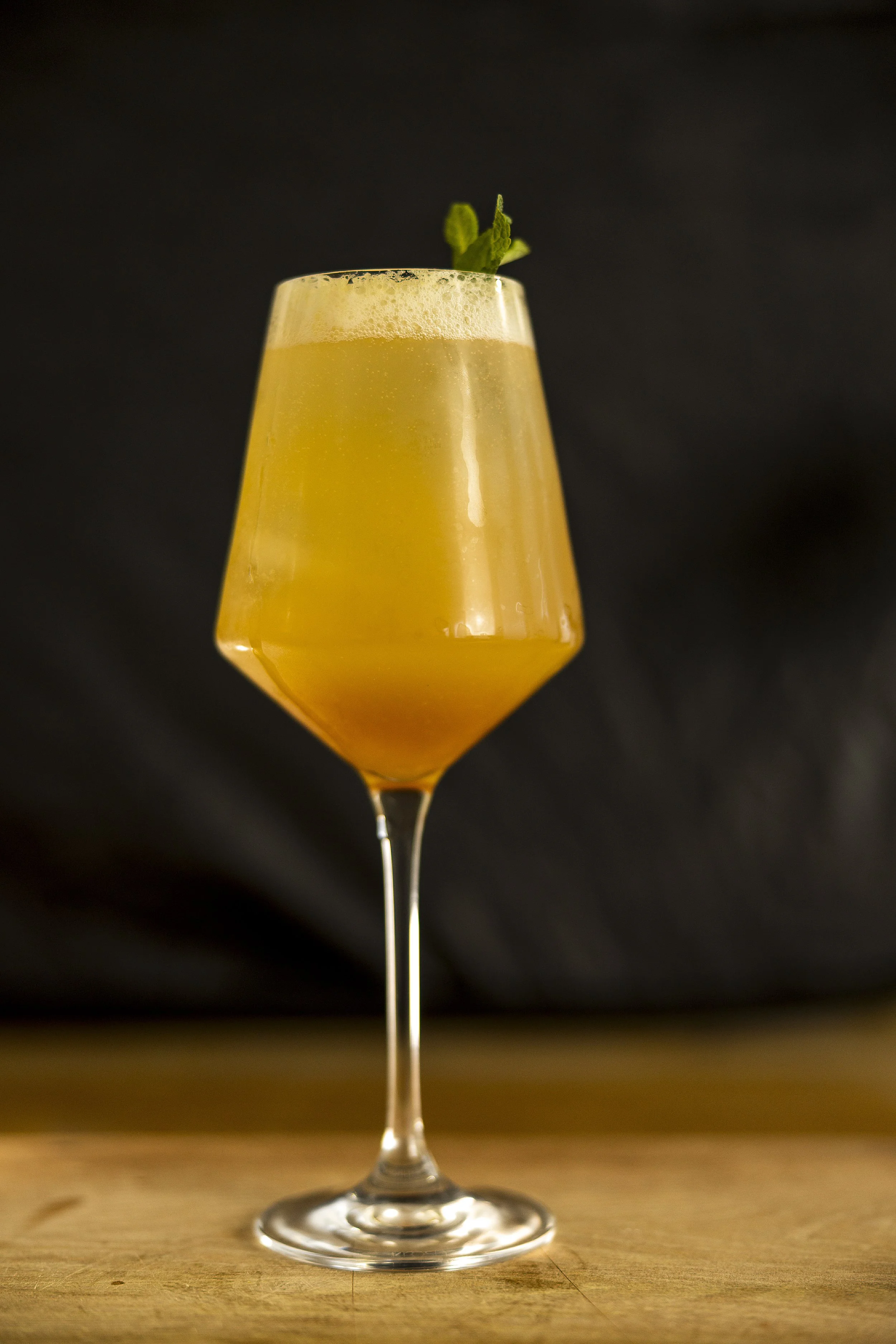 Smoked Pineapple and Ginger Shrub