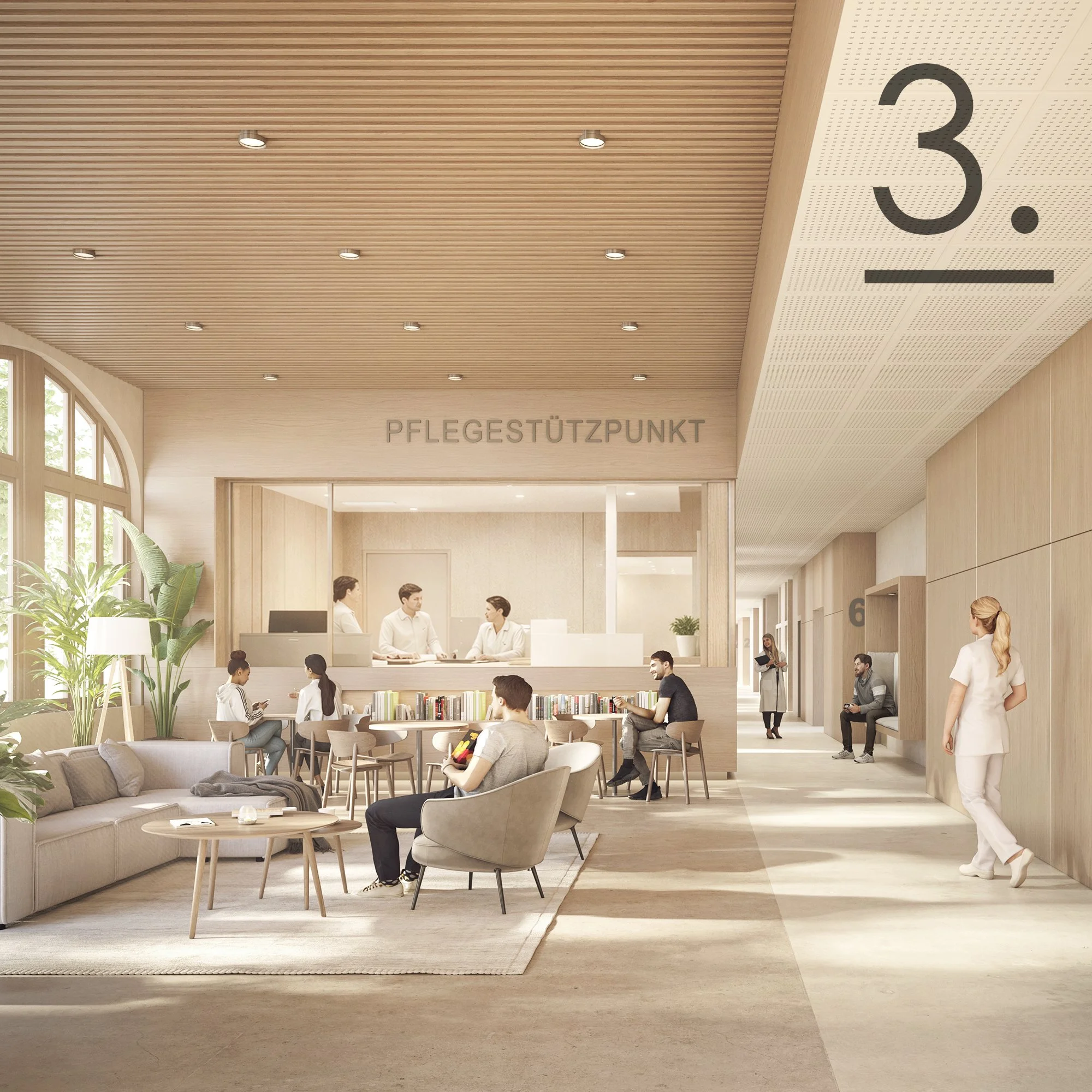 KH Graz B-Gebäude · Healthcare · Competition · 3rd Prize · 2026