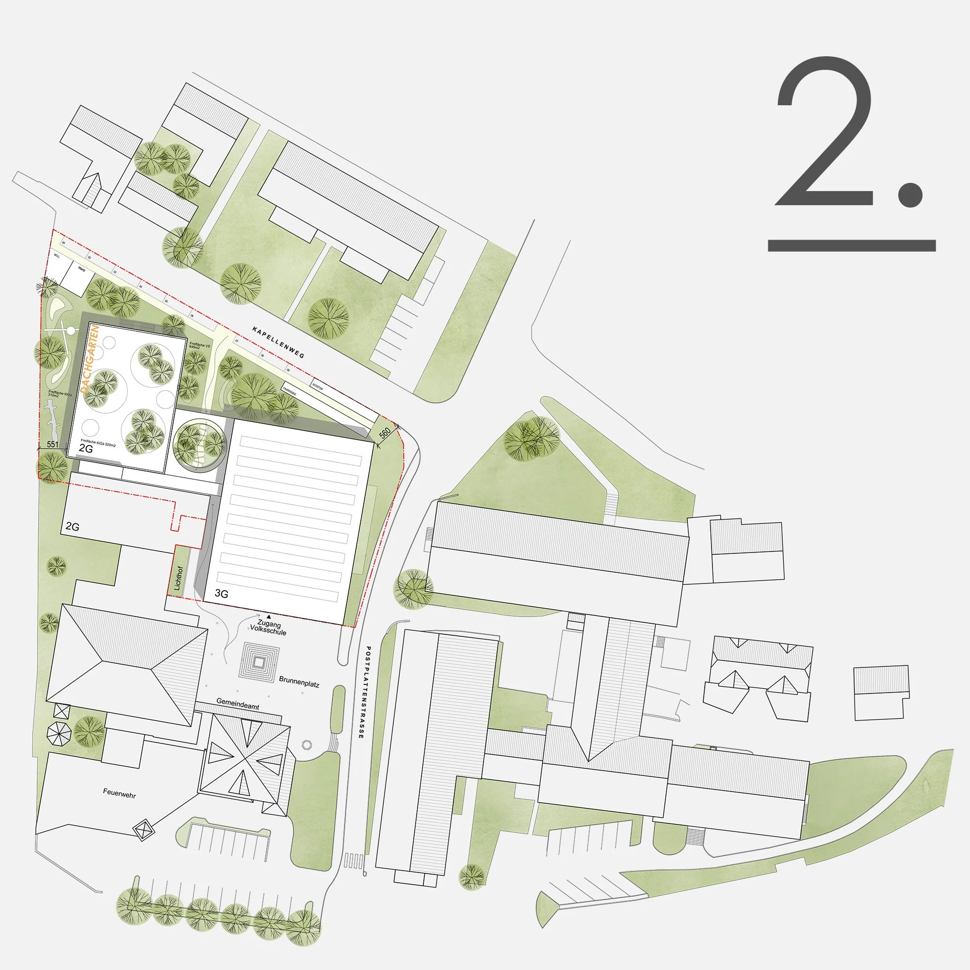 WB Neubau VS hof bei Salzburg _ 2. PRIZE