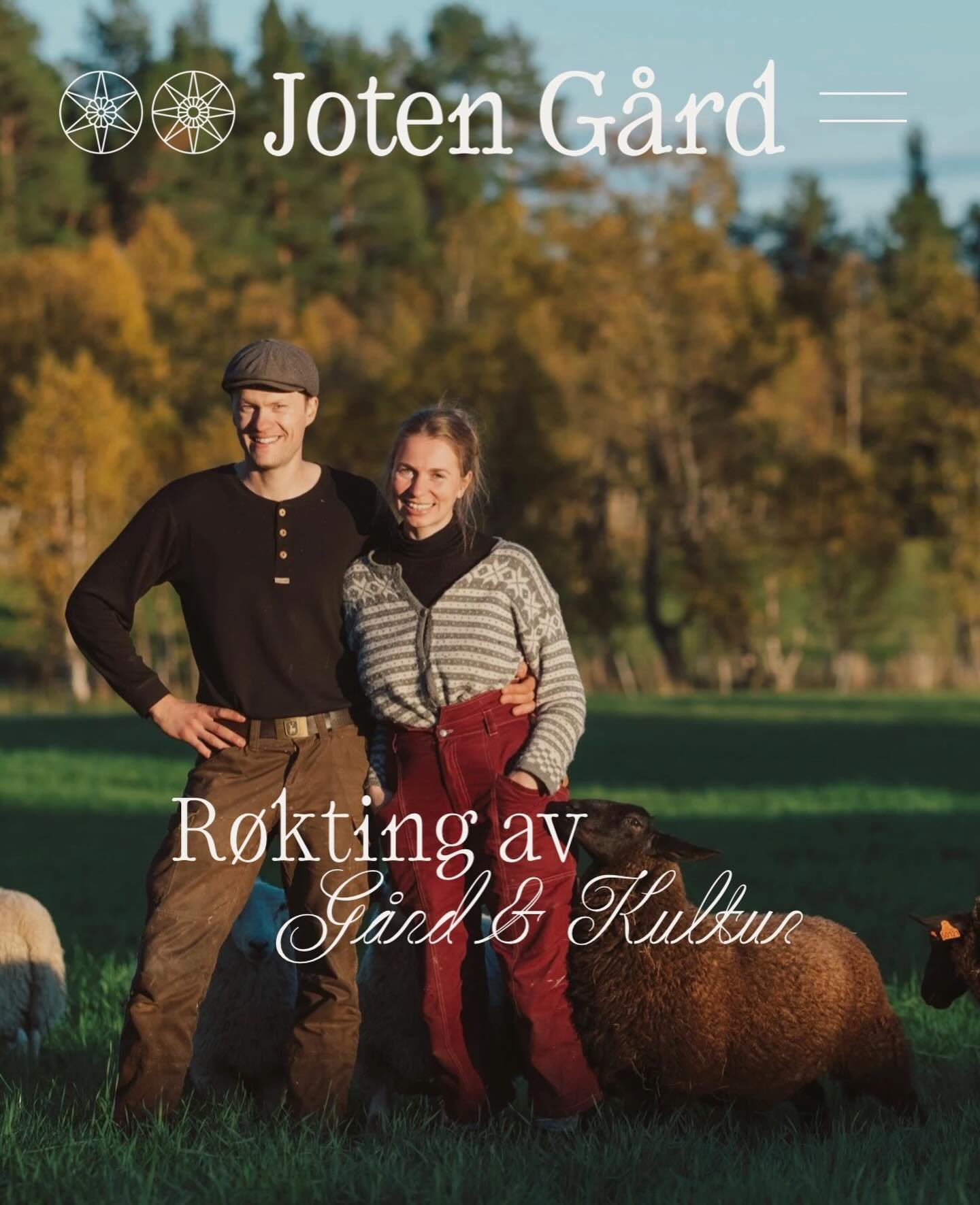 Etter hvert vil det komme mer informasjon om alt vi driver med. Det v&aelig;re seg g&aring;rdsdrift, kulturdrift, bygningsprosjekter, overnattingsmuligheter osv. Sjekk ut nettsida v&aring;r! ☺️ link i bio