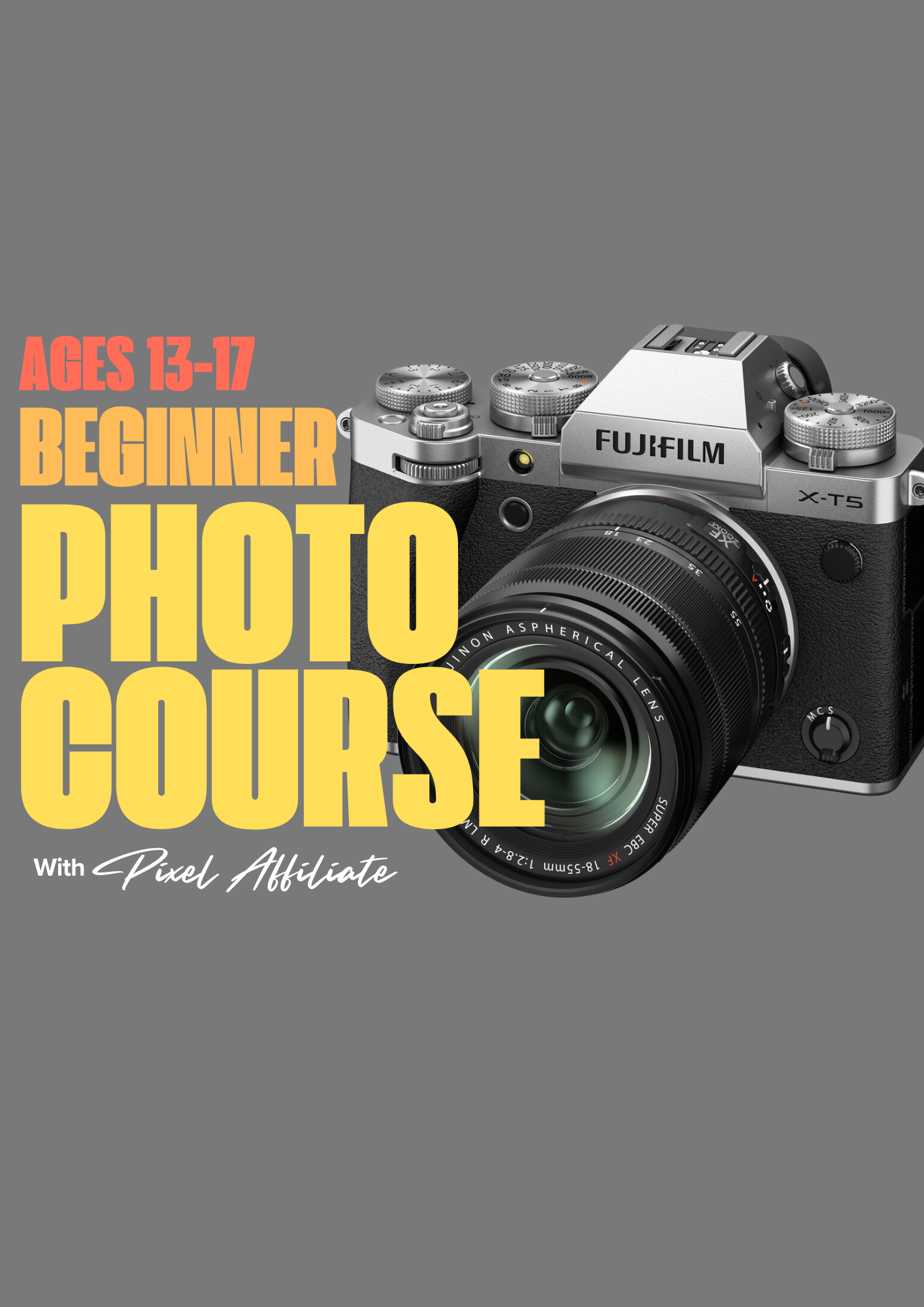 Camera Fundamentals & Editing for Young Photographers | 19/09/26 | 11am