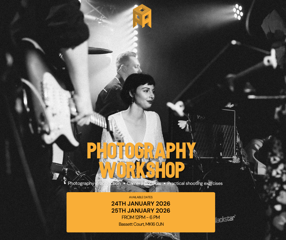 Beginner Photography Workshop  - SUNDAY 25th January 2025