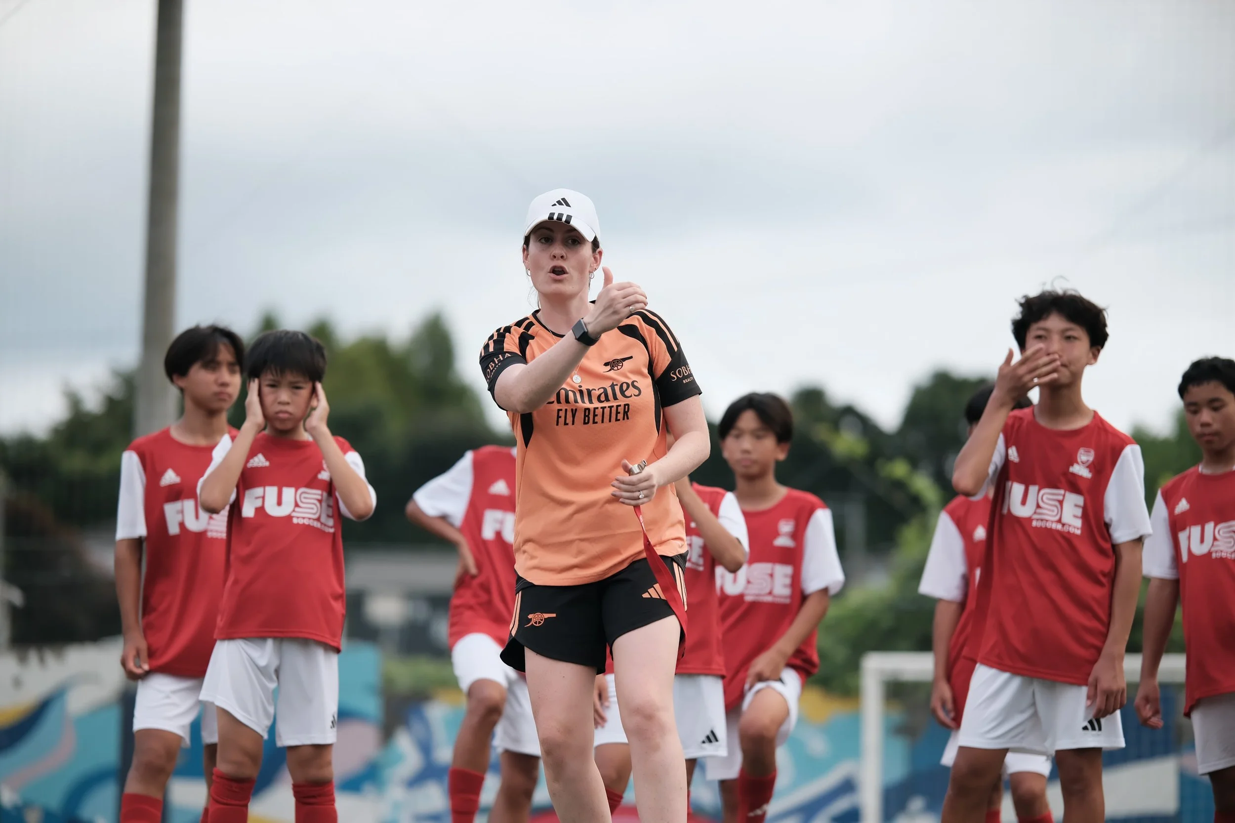 Arsenal Soccer Camp Tokyo Coaching
