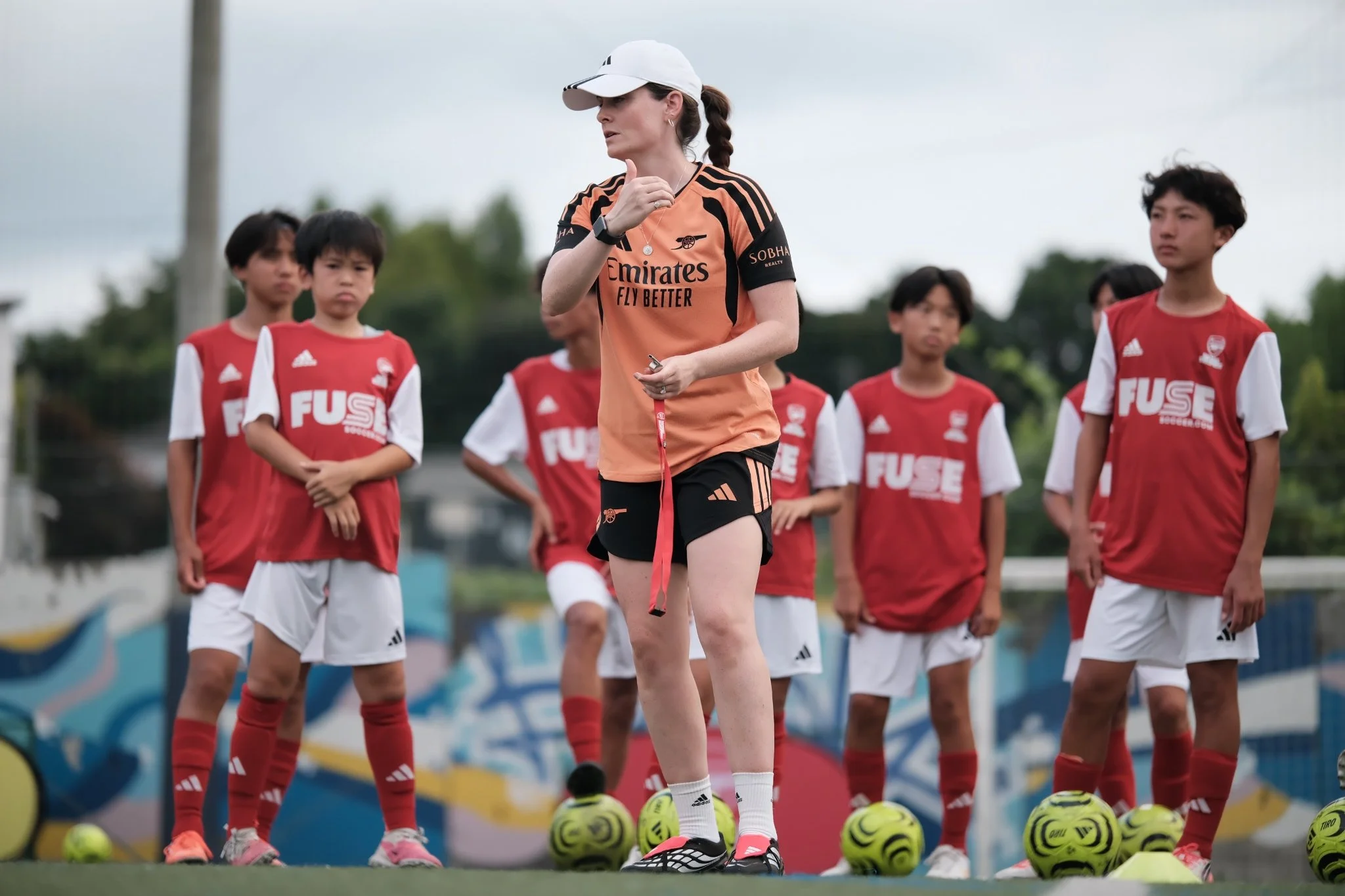 Arsenal Soccer Camp Tokyo Coaching