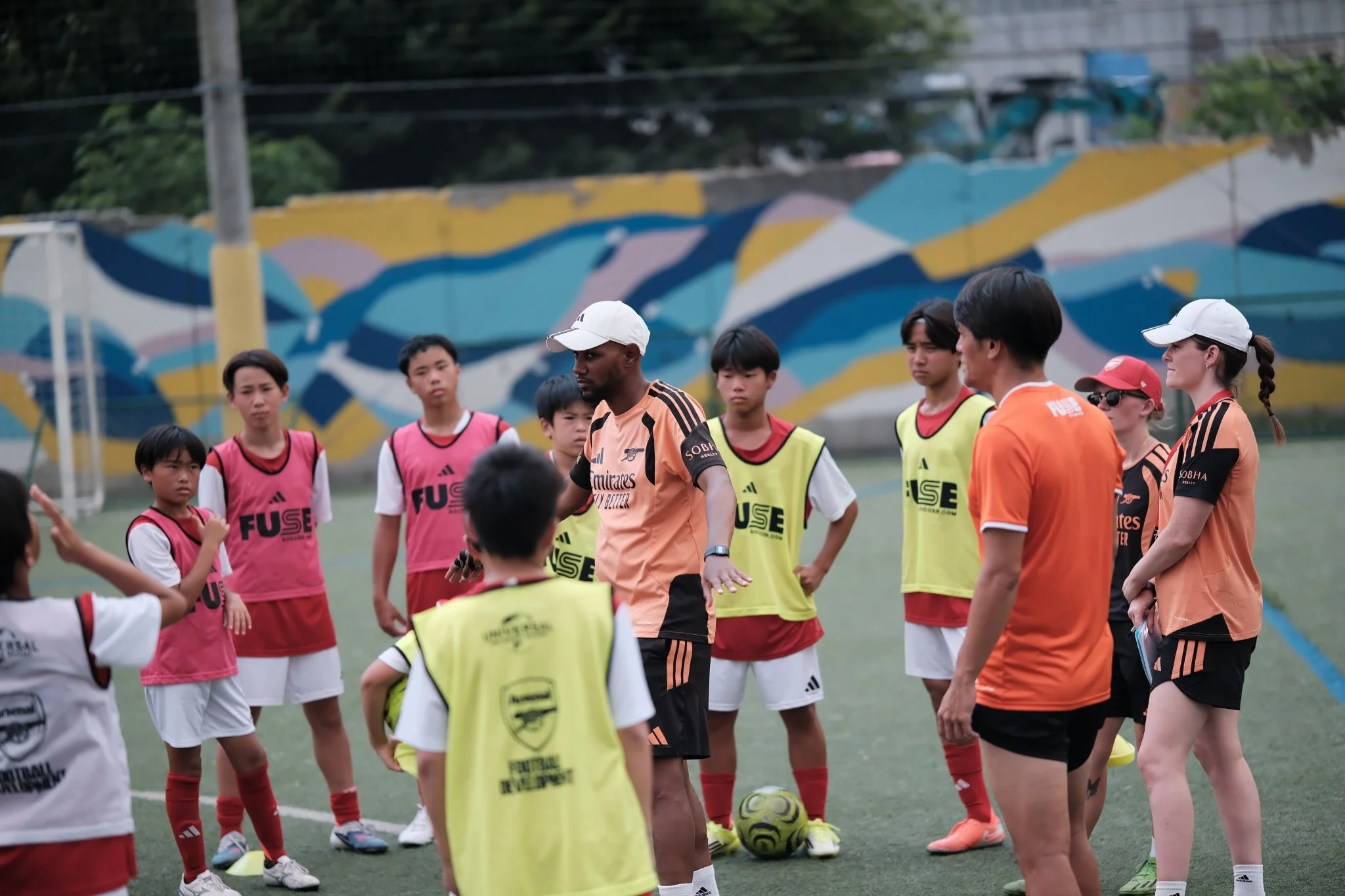 Japan Arsenal Soccer Camps Chiba Hero.