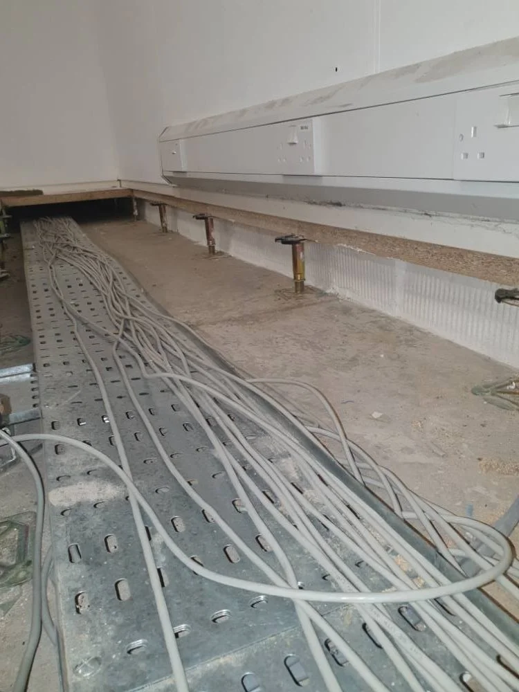 Assist PFP was appointed to carry out a full fire-stopping and compartmentation upgrade due to a canteen move and remedial fire stopping measured in the warehouse