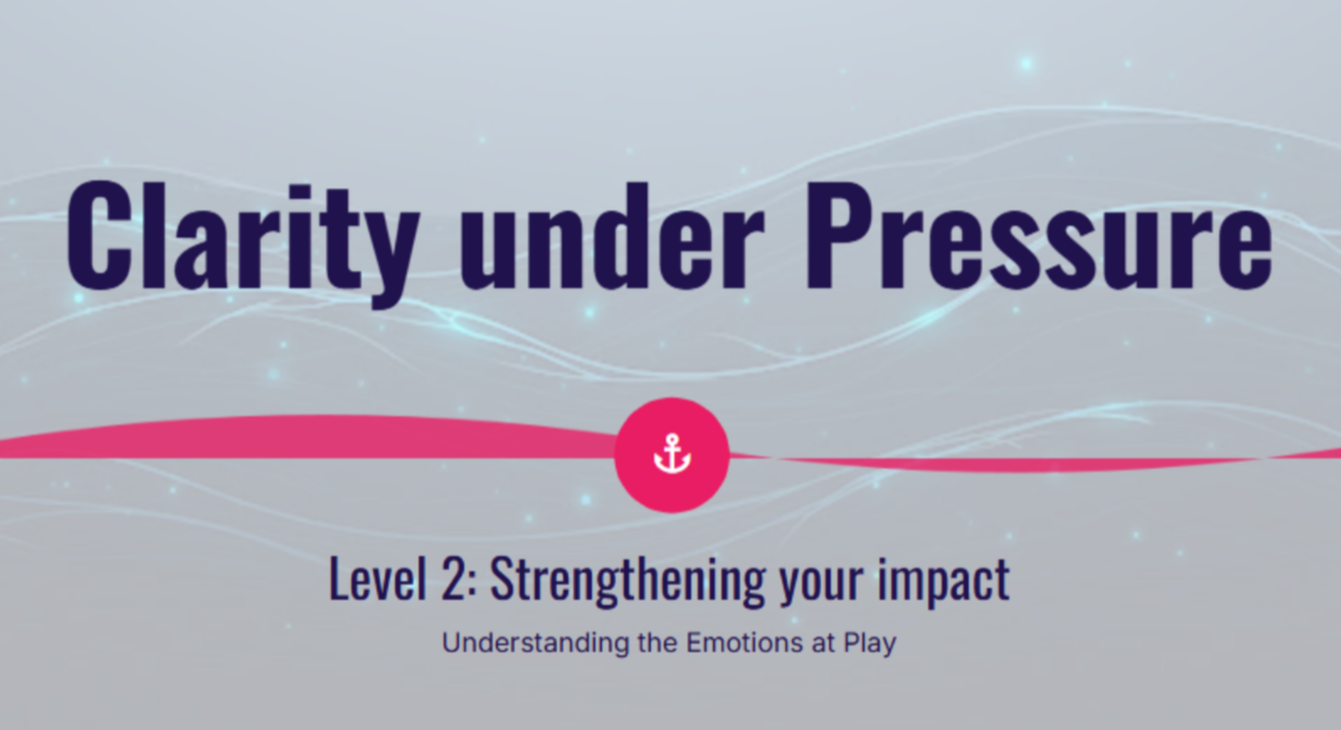 Module 2: Strengthening your impact