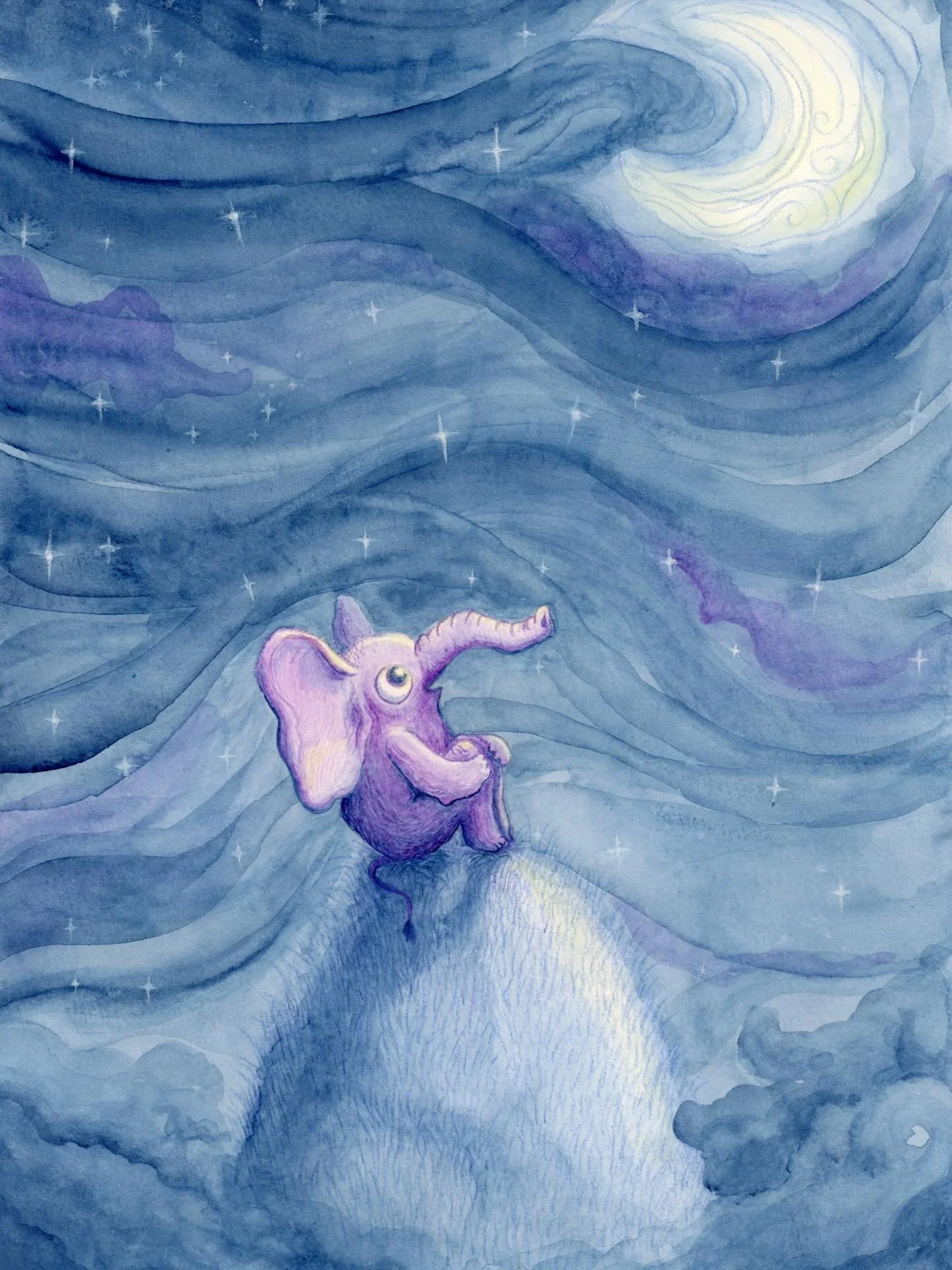 Sometimes Elo has trouble sleeping. She wakes up in darkness, her family all fast asleep around her. She doesn&rsquo;t want to wake them, but her mind begins to race and she feels afraid. She&rsquo;s afraid of the dark, afraid of what could be lurkin