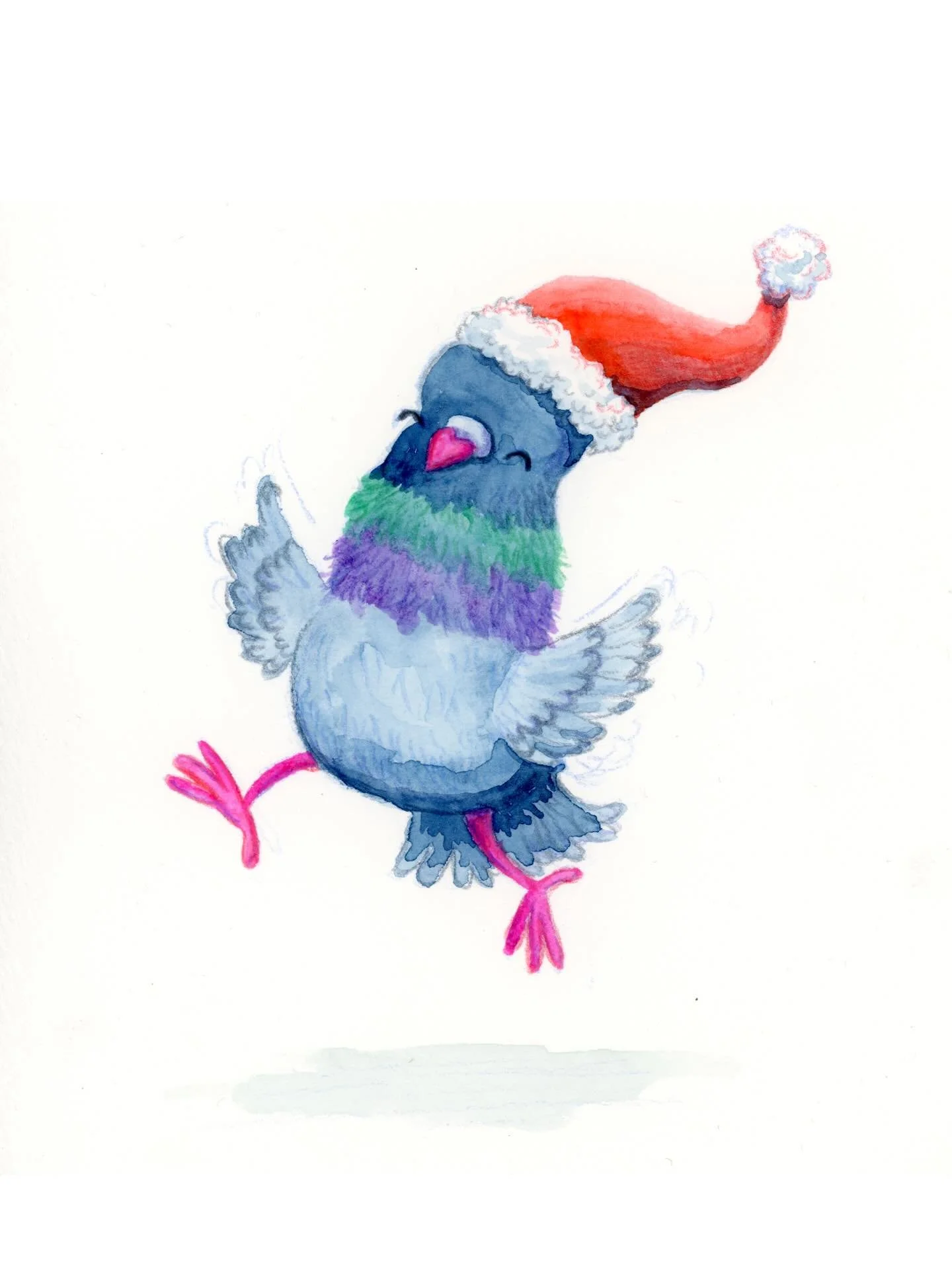 Basically I'm trying to post more regularly, so here are a couple of sketches of Pidgey-Doo flapping and hopping and skipping around at Christmas time! I hope everyone else is having a very flappy Christmas time! 😊🎄
.
.
.
#kidlitart #childrensbooki