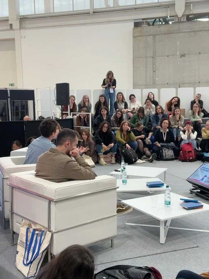 The kind of stories we tell to children can shape their world.

These are a few clips I took during talks about changing narratives in children&rsquo;s books at @bolognachildrensbookfair . The first clips are @francescatherebel (author of Goodnight S