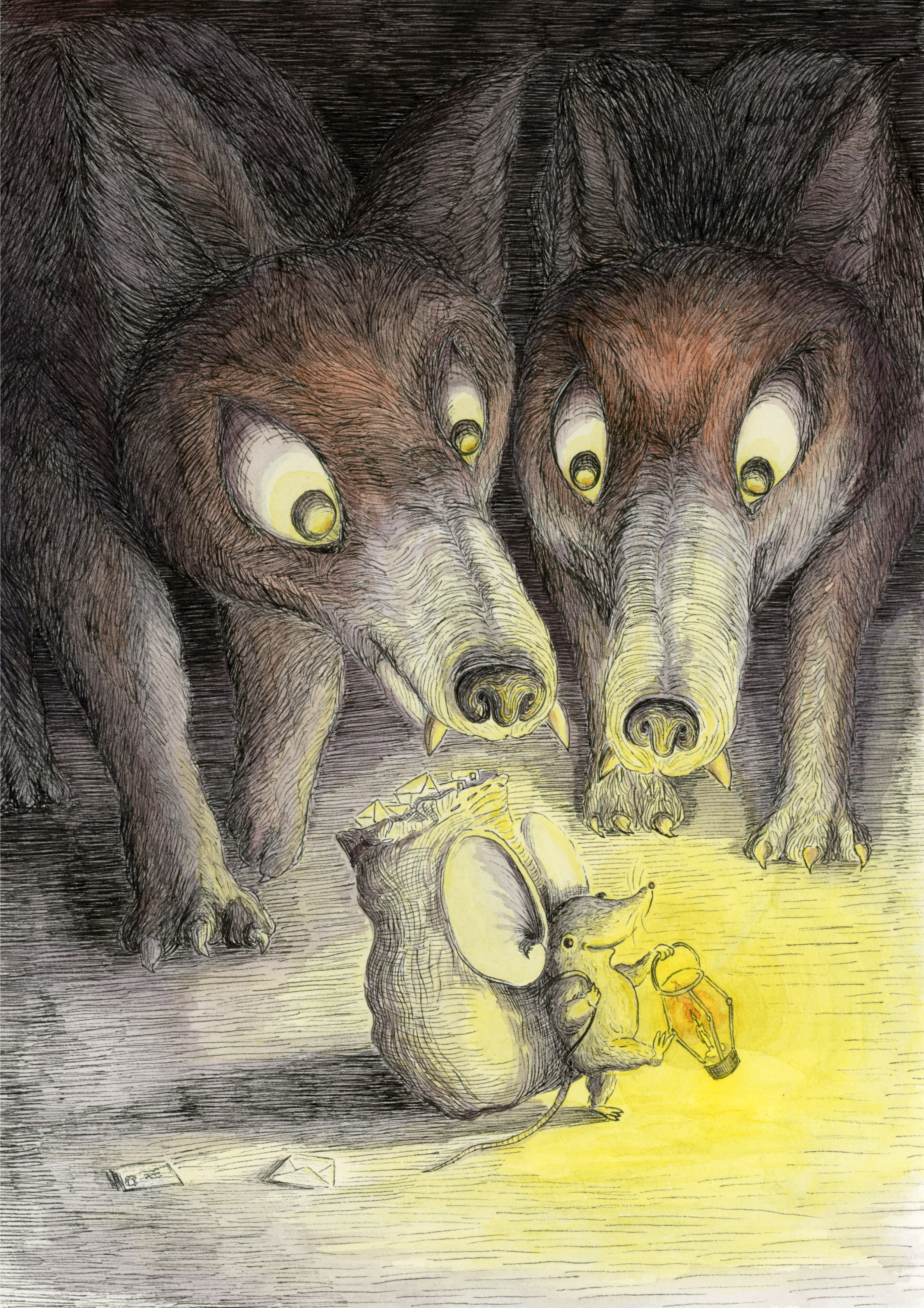 Messenger print (21 x 30 cm)