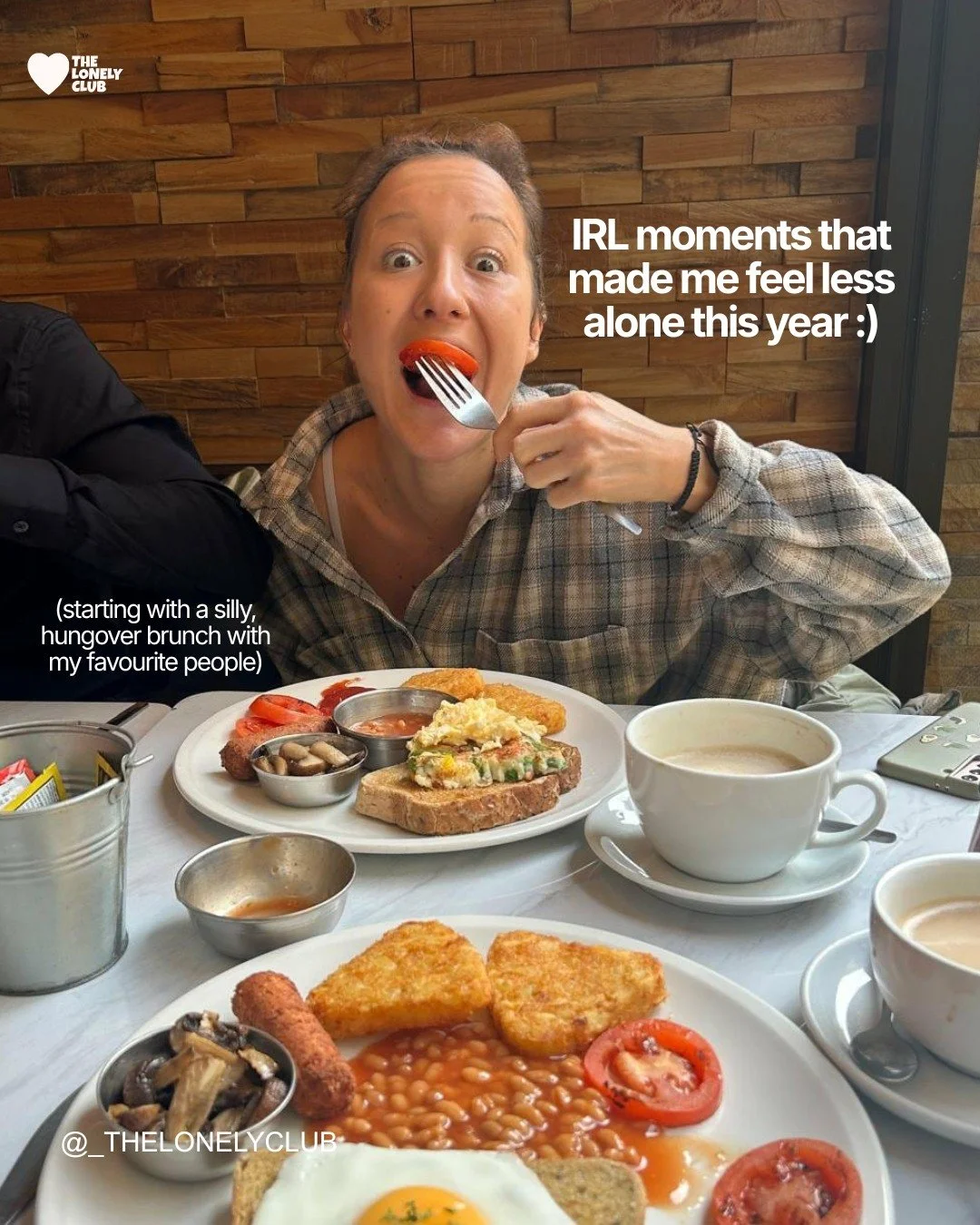 This year had do many moments where I felt SO much less alone than previous years :) - I think a lot of it had to do with my autism self-discovery journey and finally validating myself/giving myself the permission to unmask etc. It's been really libe