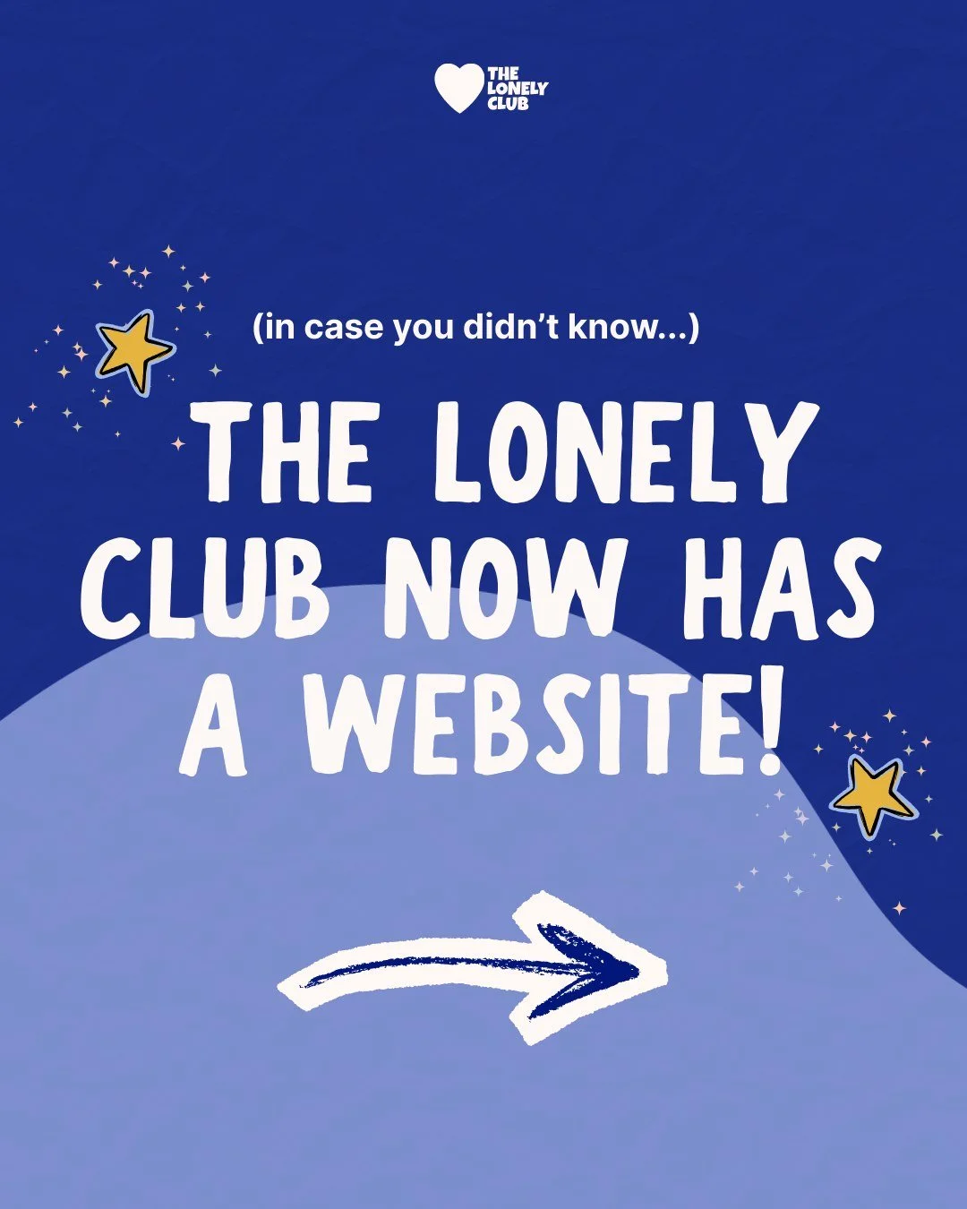 In case you didn&rsquo;t know&hellip; The Lonely Club now has a website! 🌿

You can explore:
- Who we are &amp; why we exist
- Upcoming sessions at the Brighton Hub pilot
- Ways to get involved or support our work

Everything is designed to help you