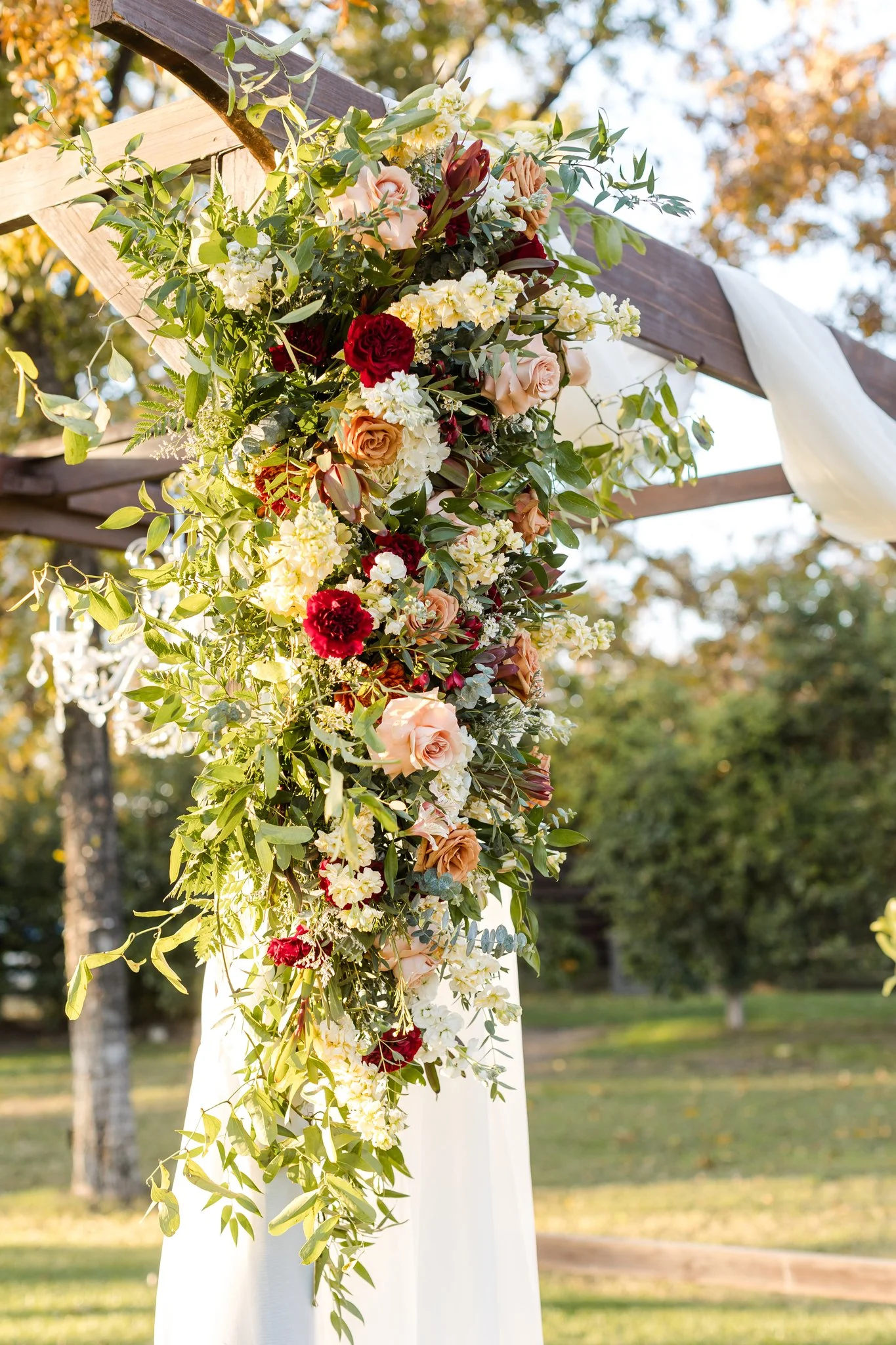 Romantic Fall Wedding at Venue at the Grove