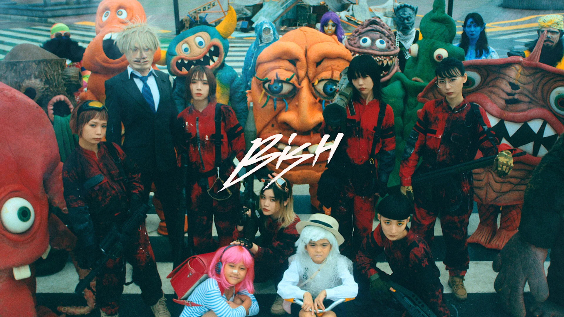 BiSH「スーパーヒーローミュージック」Music Video