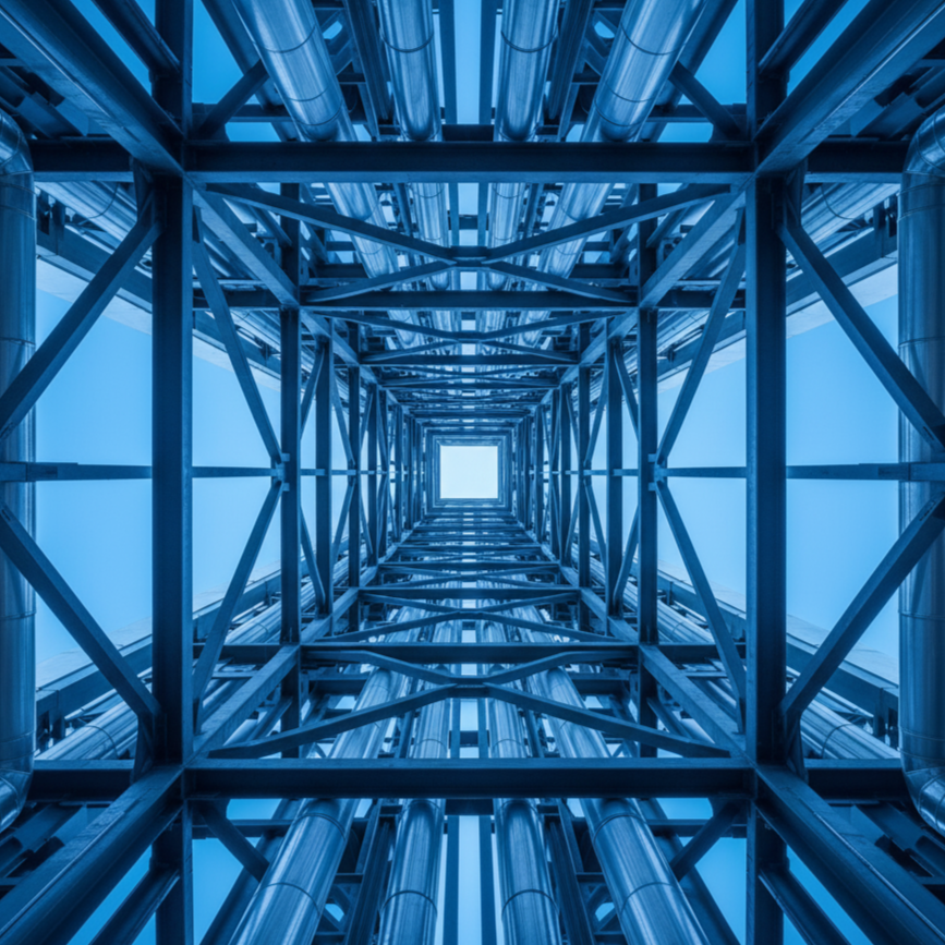 Prefabrication of industrial piping and metallic structures for engineering projects