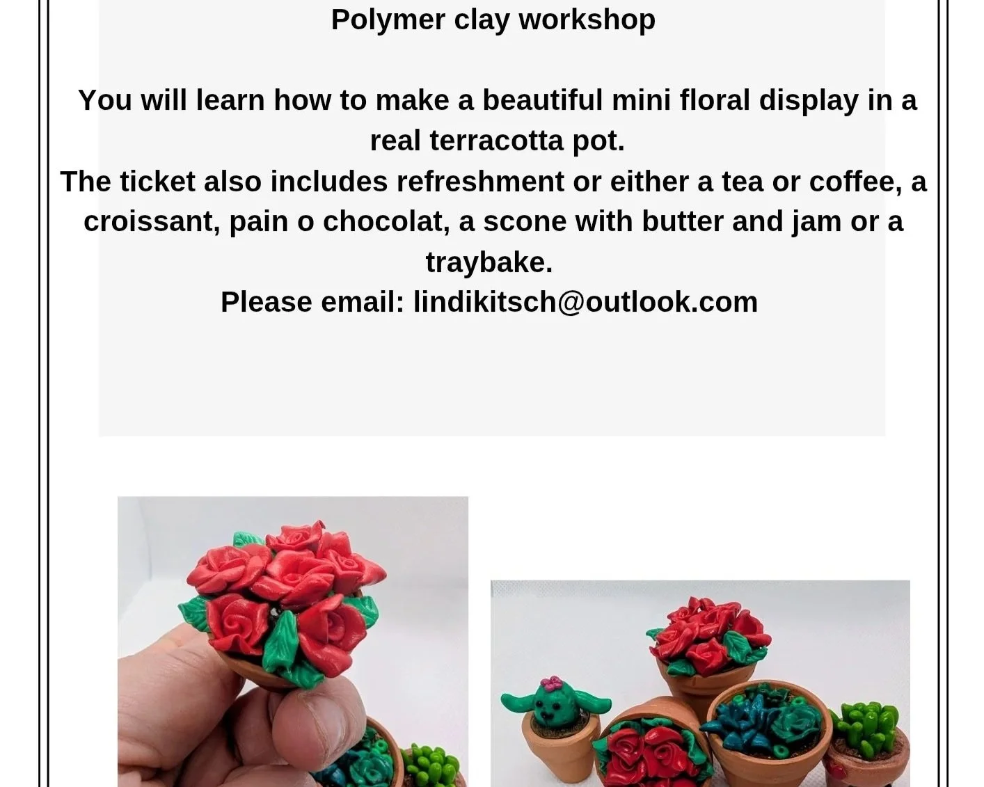 Polymer Clay Workshop