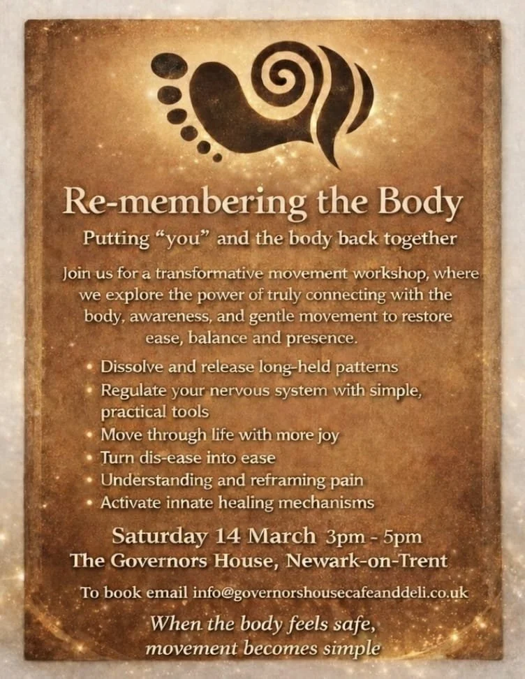 Re-membering the Body Putting “you” and the body back together