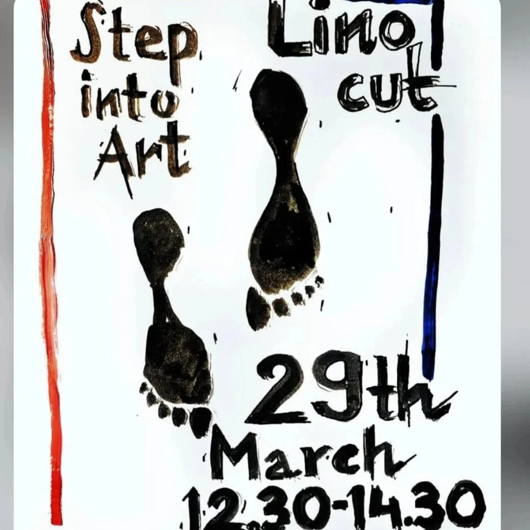 Step Into Art Lino Cut 