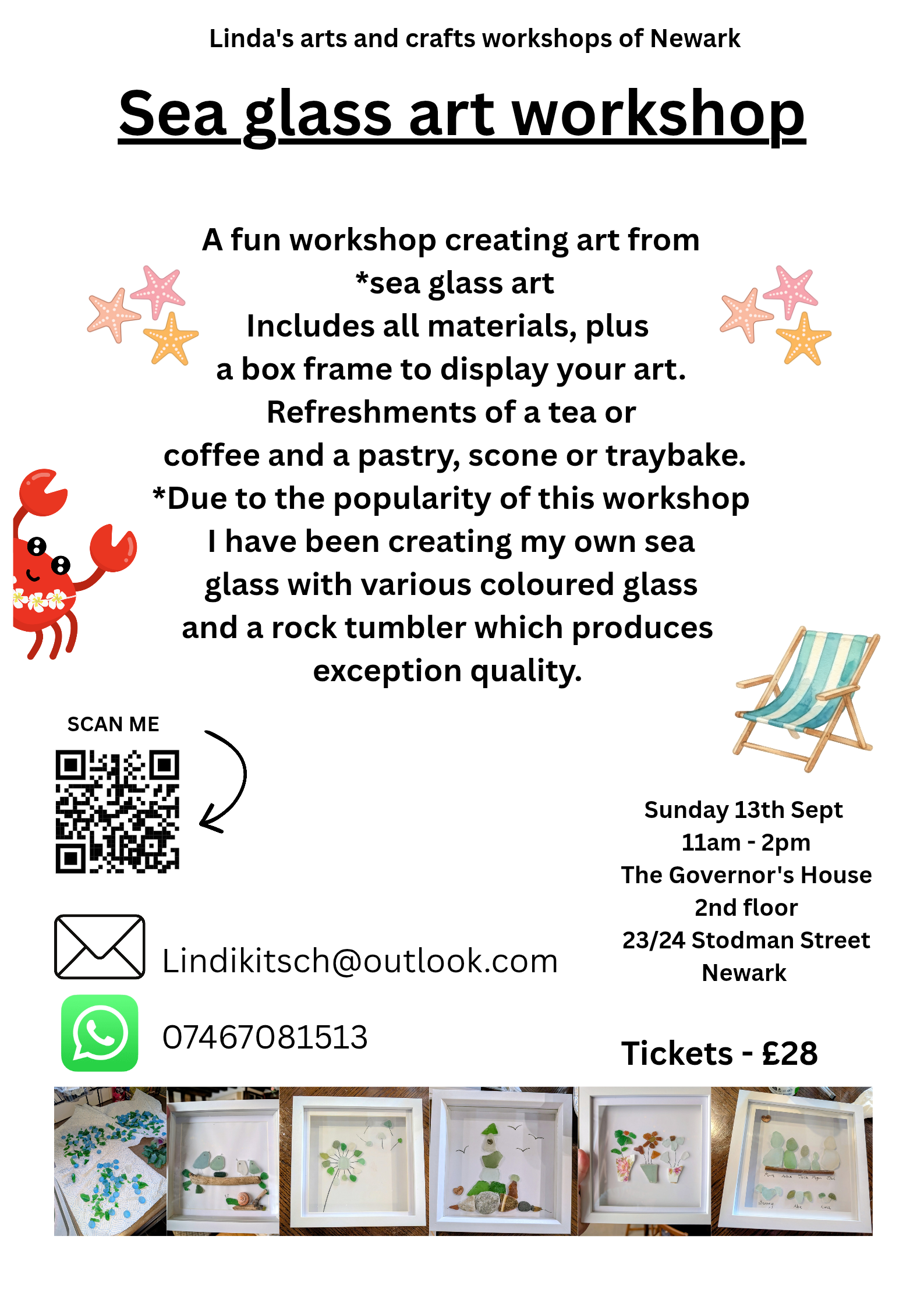 Sea Glass Art Workshop