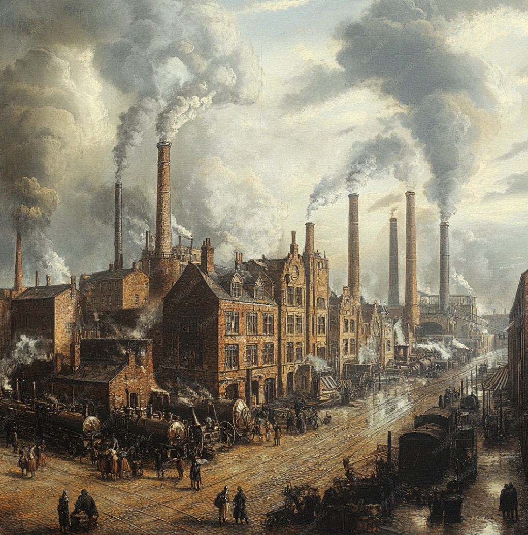 The American AI Boom and the British Industrial Revolution
