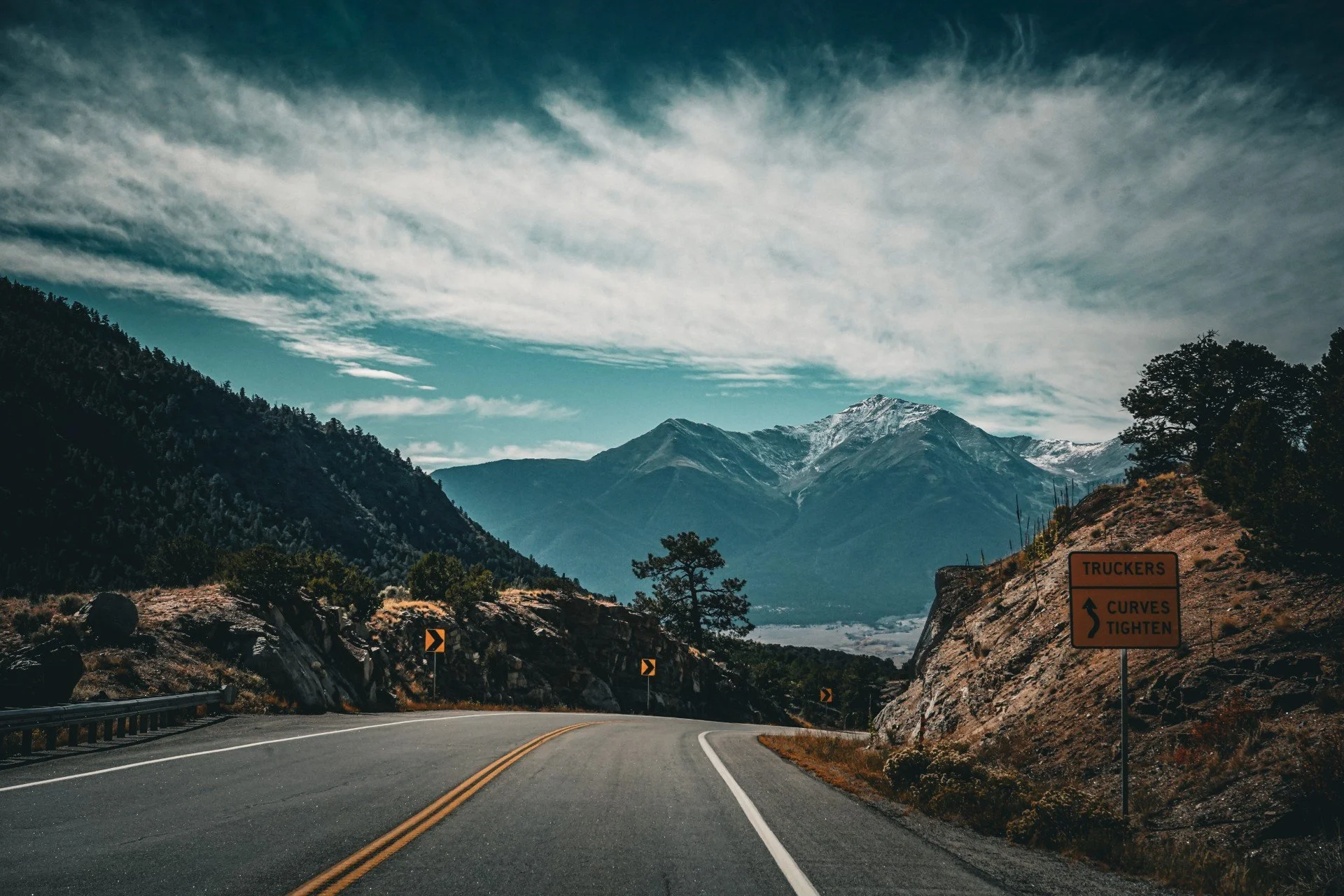 Winding Down Hill