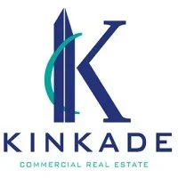 Logo of Kinkade Commercial Real Estate featuring a stylized letter 'K' with graphic elements