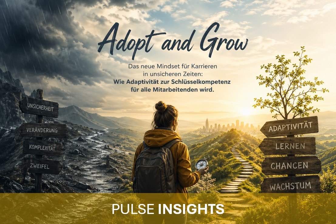„Adopt and Grow“: Das neue Mindset für Karrieren in unsicheren Zeiten.