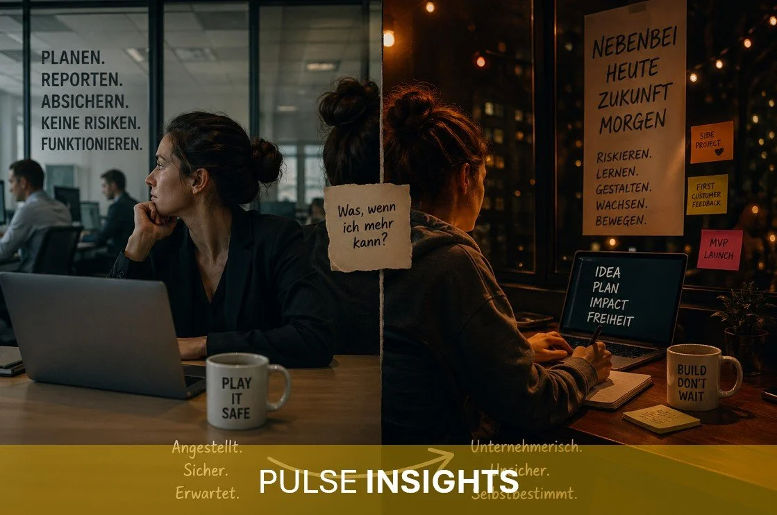 Corporate Rebels Inside: Warum immer mehr Mitarbeitende nebenbei gründen.