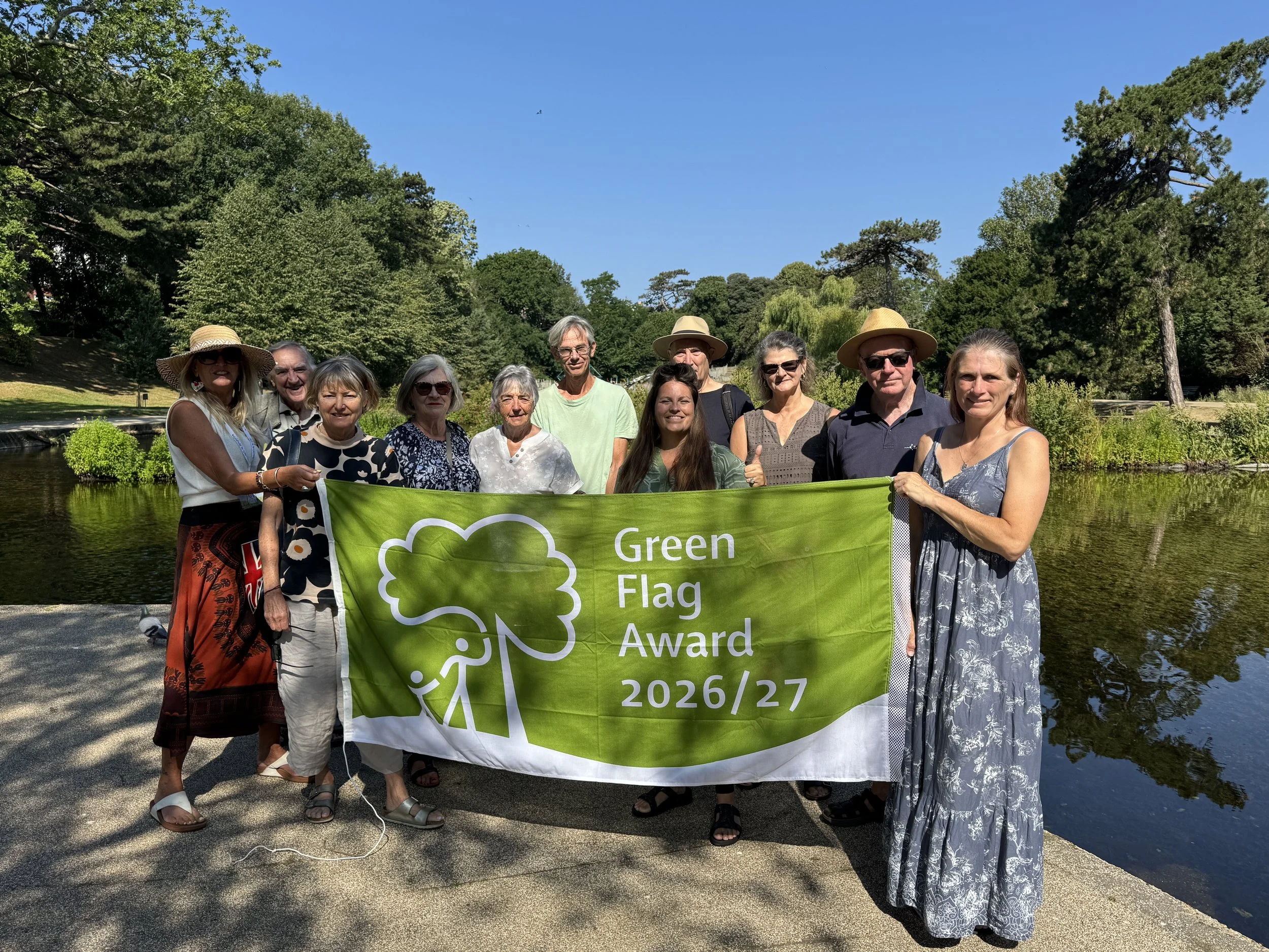 Alexandra Park Gets the Green Flag Award 2026!