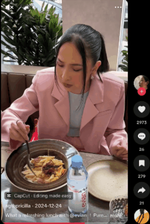 Influencer Campaign - evian